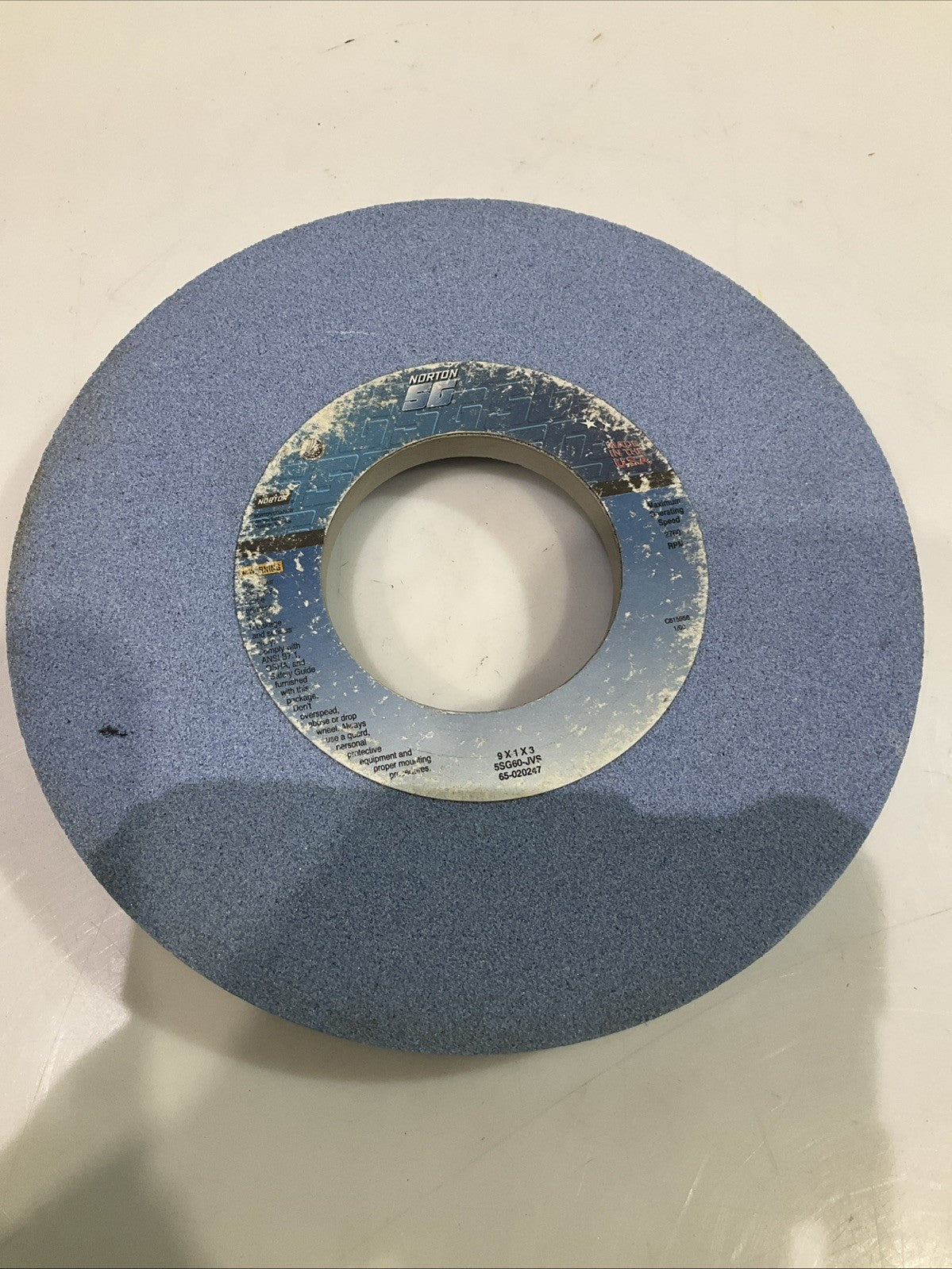 NORTON 5SG60-JVS 9X1X3 SURFACE GRINDING WHEEL Y2M