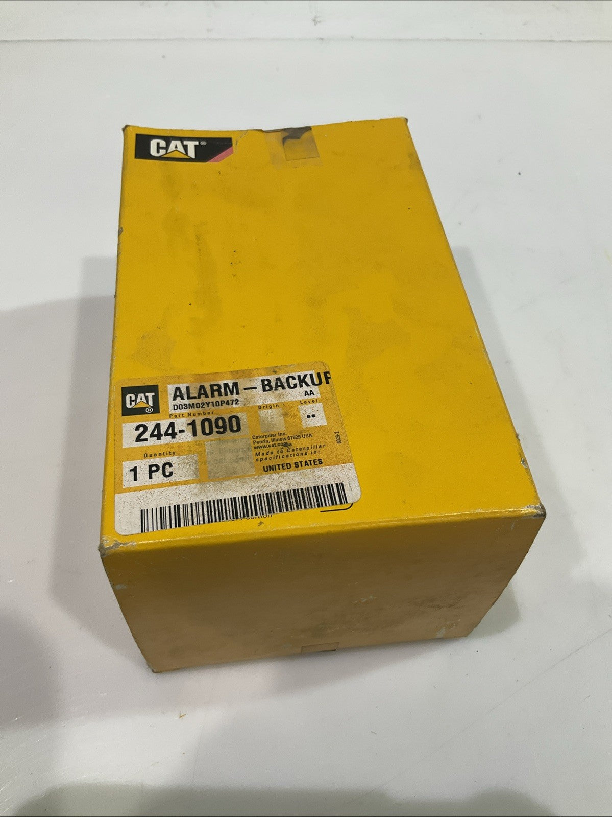 CAT-CATERPILLAR 244-1090 DUAL ALARM BACK UP Y2M