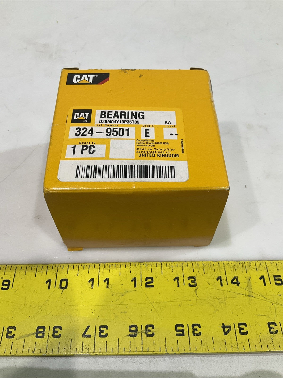 CAT-CATERPILLAR 324-9501 OUTSIDE DIAMETER SLEEVE BEARING Y2M