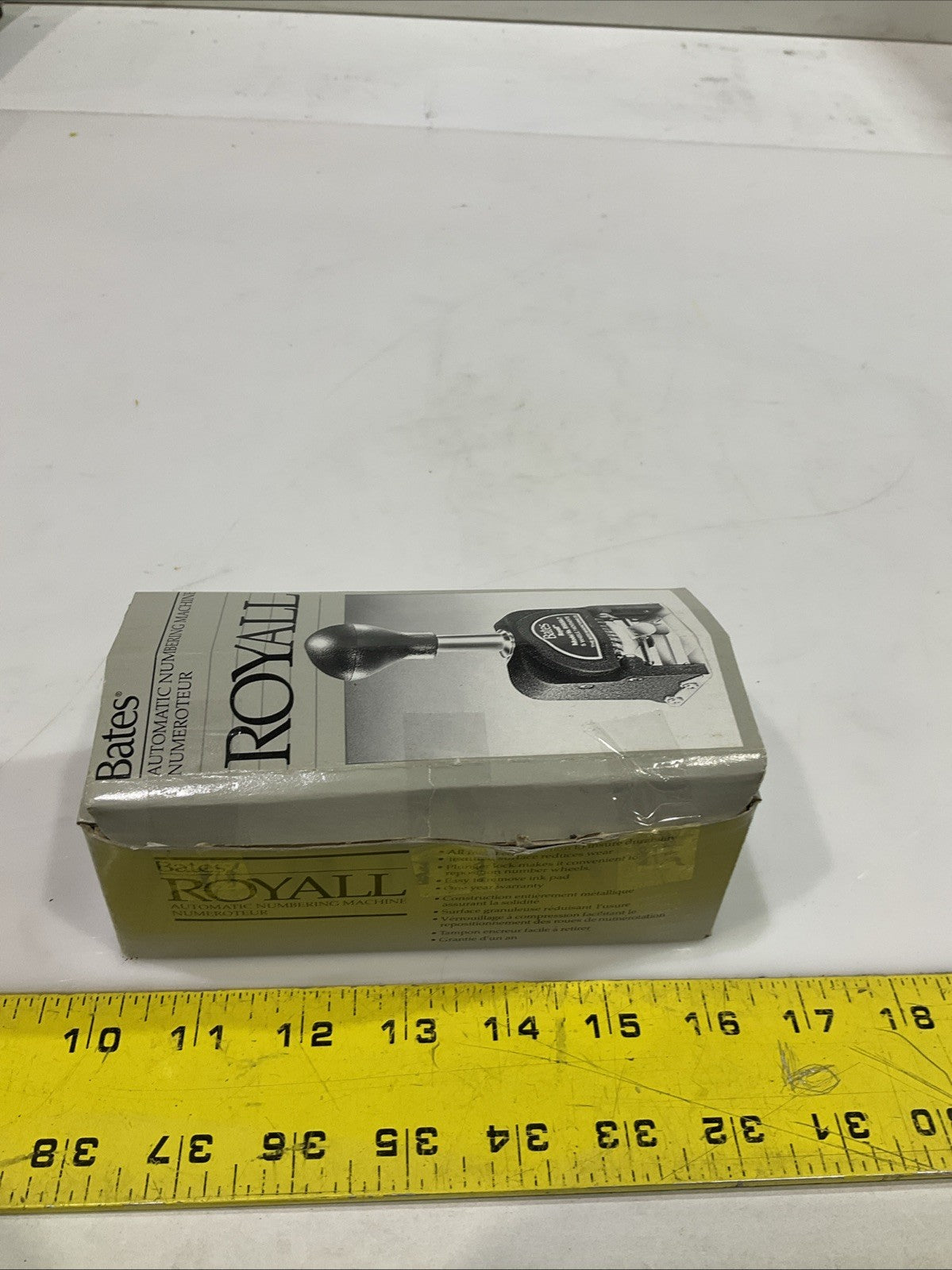 BATES ROYALL RNM5A-7 AUTOMATIC NUMBERING MACHINE 5 WHEEL & 7 MOVEMENTS KIT Y2M