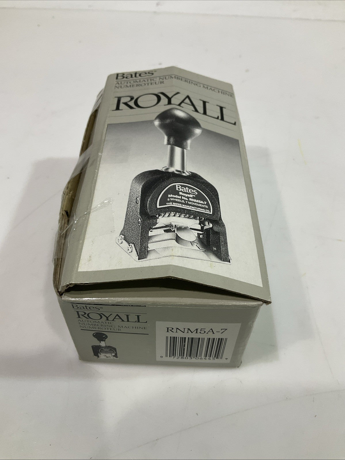 BATES ROYALL RNM5A-7 AUTOMATIC NUMBERING MACHINE 5 WHEEL & 7 MOVEMENTS KIT Y2M