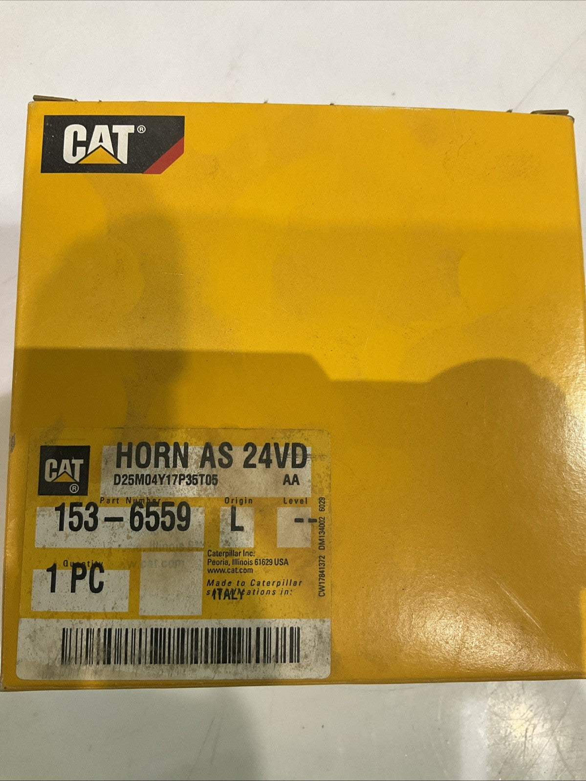 CAT-CATERPILLAR 153-6559 HORN ASSEMBLY 24VD Y2M