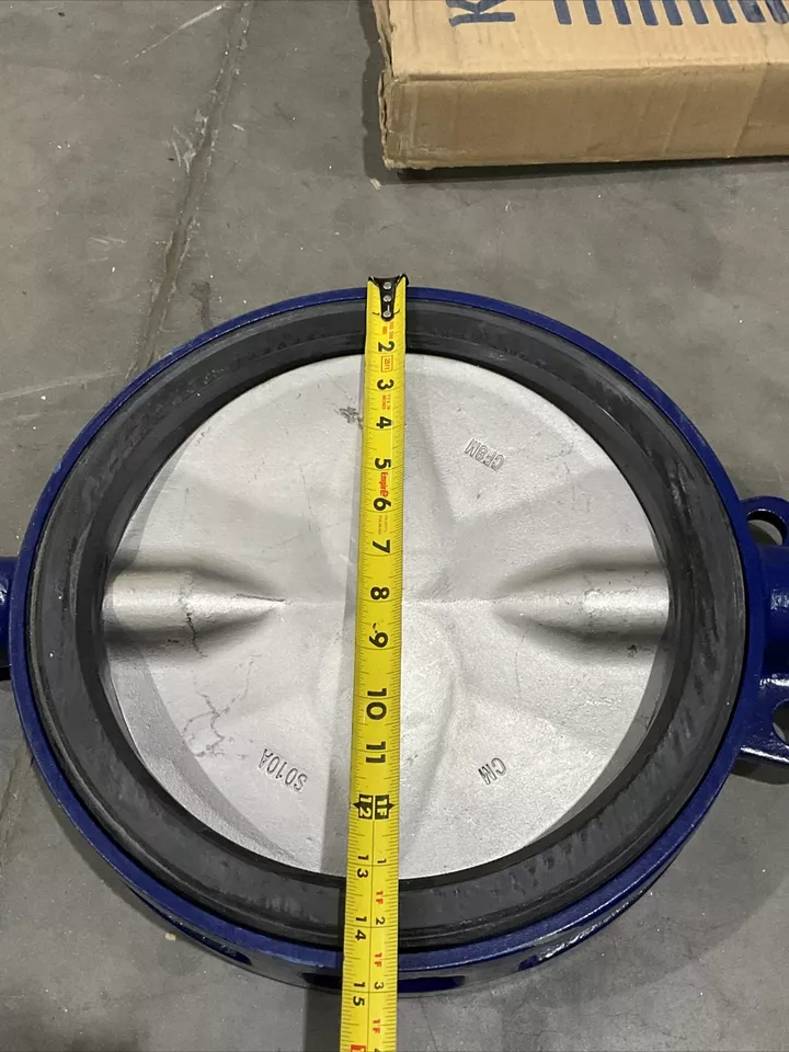 KEYSTONE DN300/NPS 12" BUTTERFLY VALVE ASSEMBLY 16 BAR 232 PSI D1/316/316/EPDM