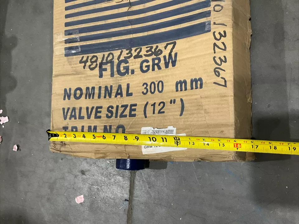 KEYSTONE DN300/NPS 12" BUTTERFLY VALVE ASSEMBLY 16 BAR 232 PSI D1/316/316/EPDM