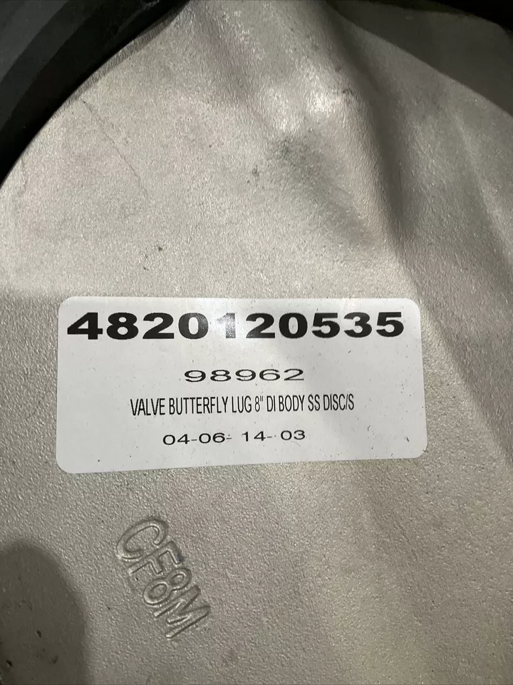 KEYSTONE GR-0200L0A10016-D1S00S0E000KB BUTTERFLY GATE VALVE 8” 16BAR 232 PSI 373