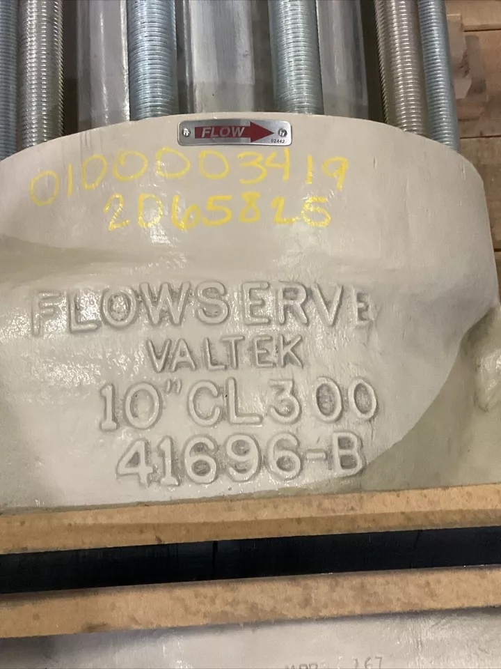 FLOWSERVE MK1 VAL-02-010-9 GLOBE CONTROL VALVE 10” WCB 300 CV8.38/750 BI-LIN