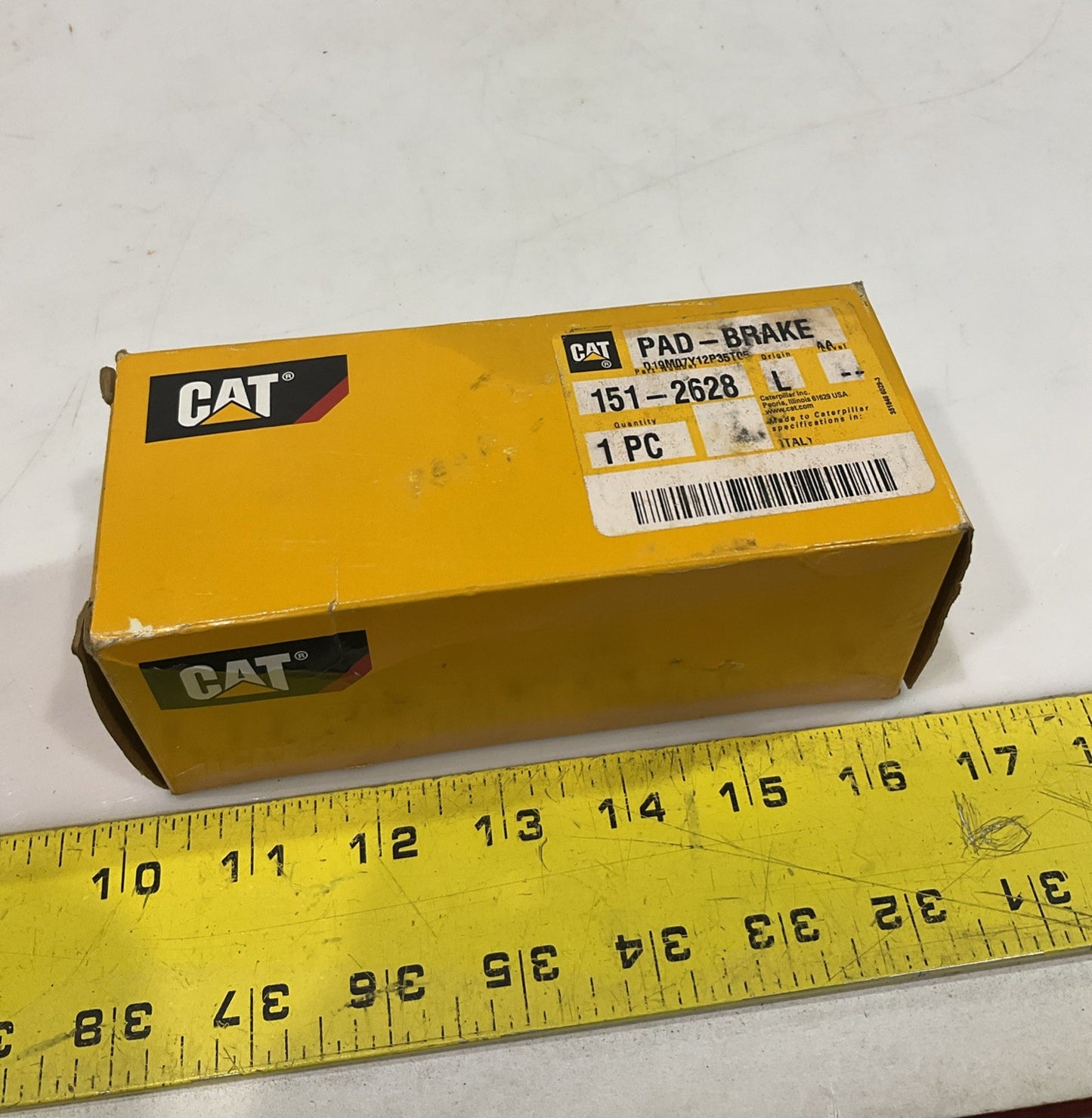CAT-CATERPILLAR 151-2628 HYDRAULIC CALIPER BRAKE PAD Y2M