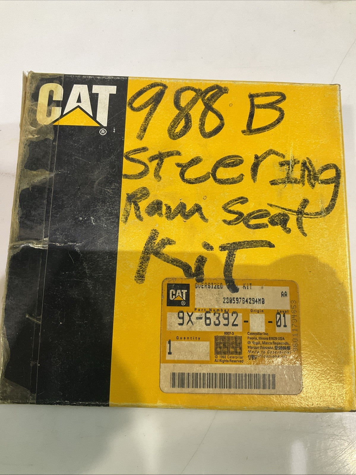 CAT-CATERPILLAR 9X-6392 SEAL HYDRAULIC KIT Y2M