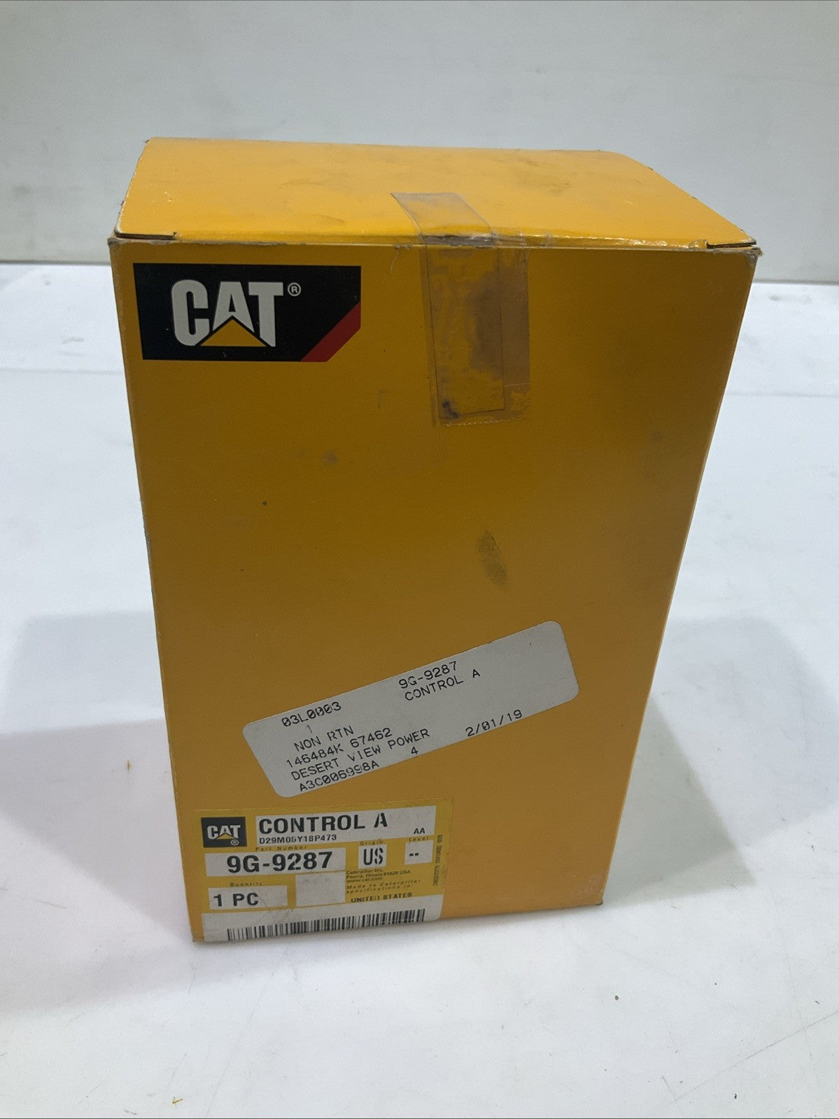 CAT- CATERPILLAR 9G-9287 CONTROL GROUP-ELECTRONIC Y2M
