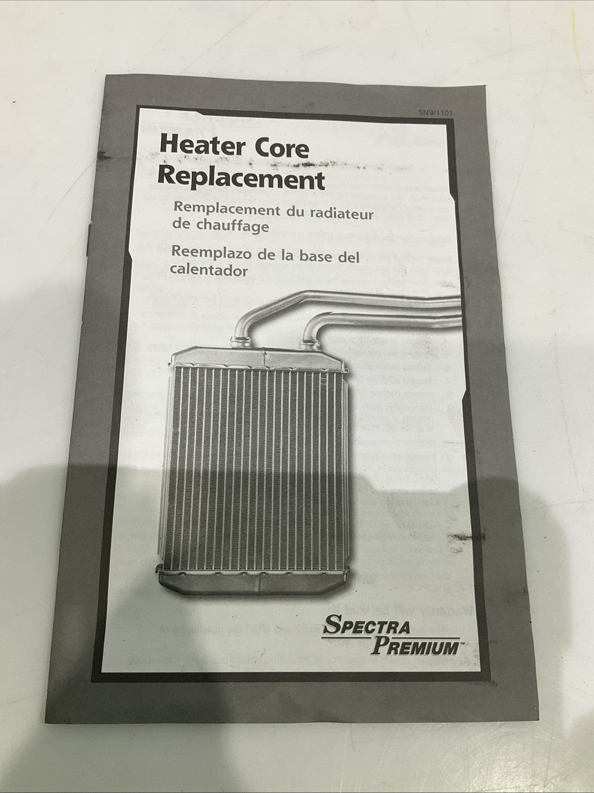 CARQUEST 94575 HVAC HEATER CORE REPLACEMENT Y2M