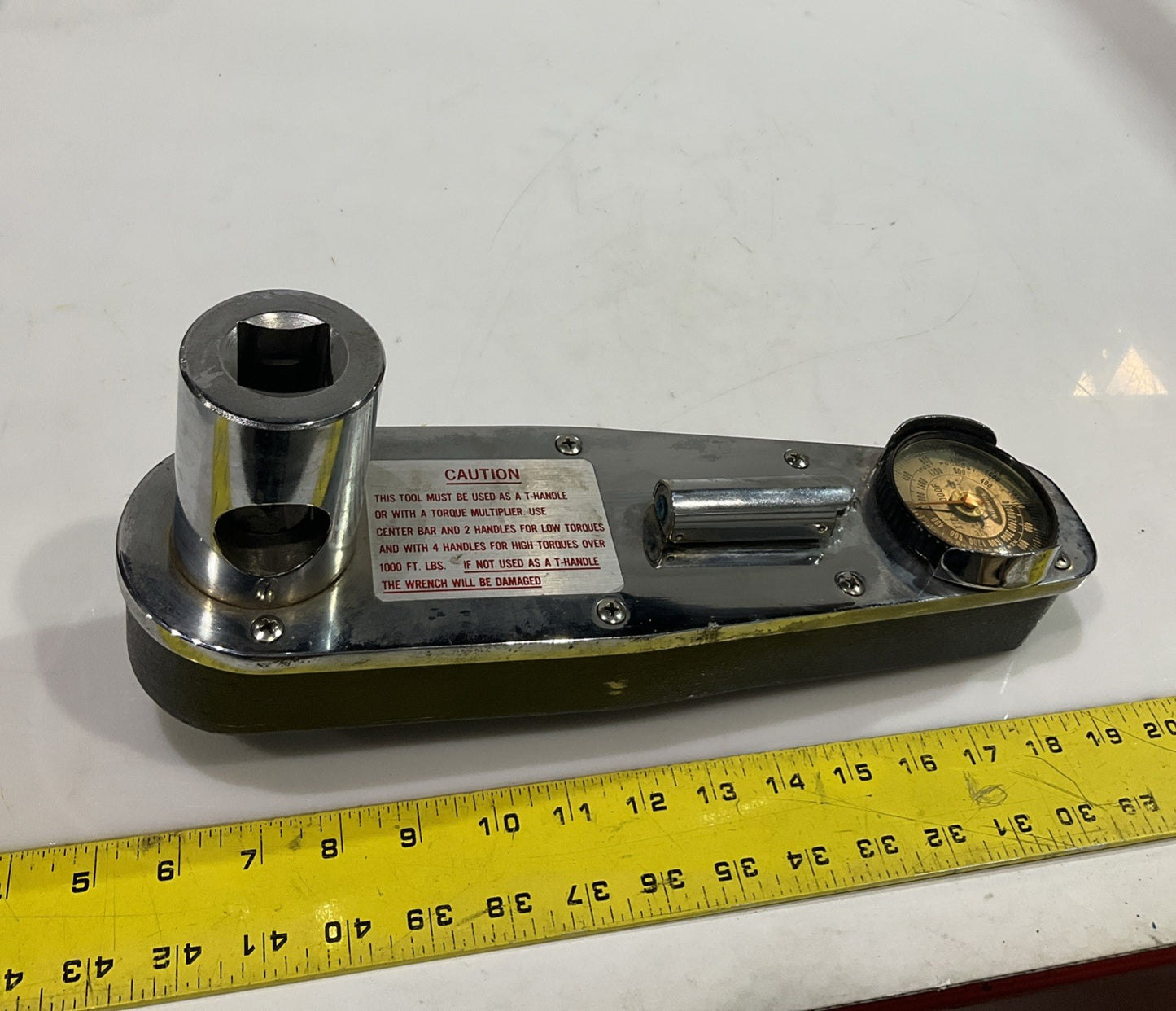 WILLIAMS 3726134 XTD-3-2000F CDI TORQUE MULTIPLIER NEWTON METER 28000 Y2M
