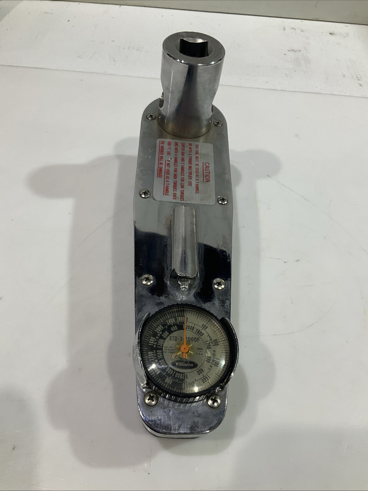WILLIAMS 3726134 XTD-3-2000F CDI TORQUE MULTIPLIER NEWTON METER 28000 Y2M