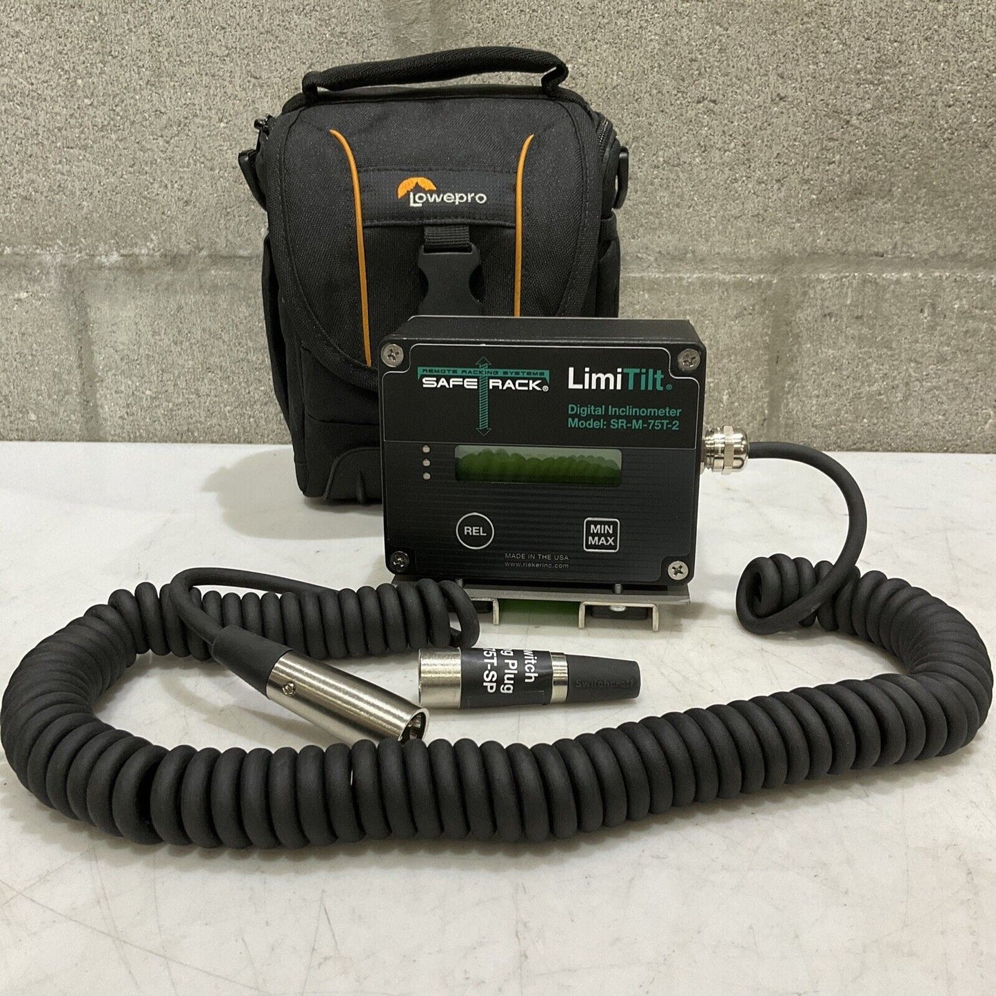 SAFERACK LIMITILT SR-M-75T-2 ST-M-75T-SP DIGITAL INCLINOMETER SWITCH 24VDC 373