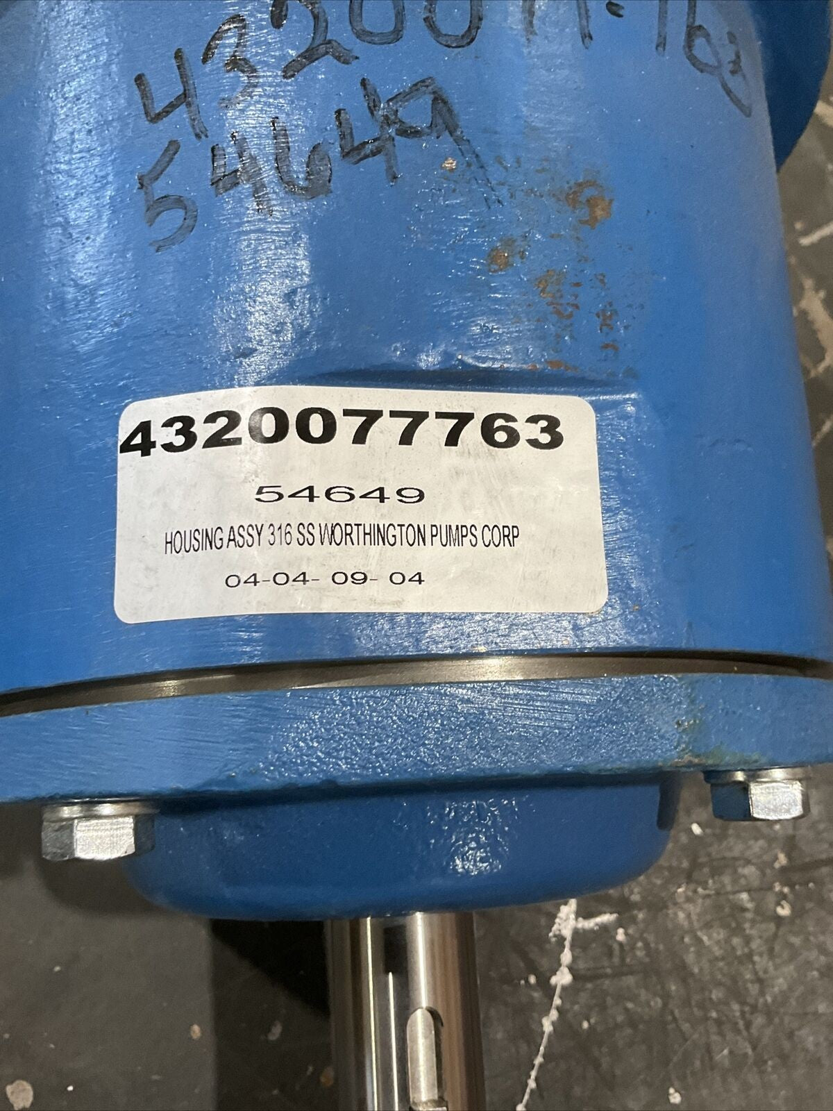 SUMMIT SPX28679 959467-14 PUMP REPL D1011 FRM 3 POWER END OIL LUBE 373