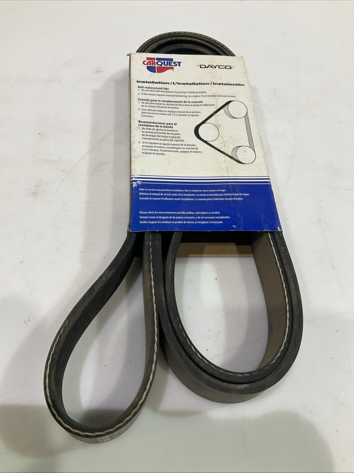 CARQUEST DAYCO 5080700 SERPENTINE BELT LOT OF 2 Y2M