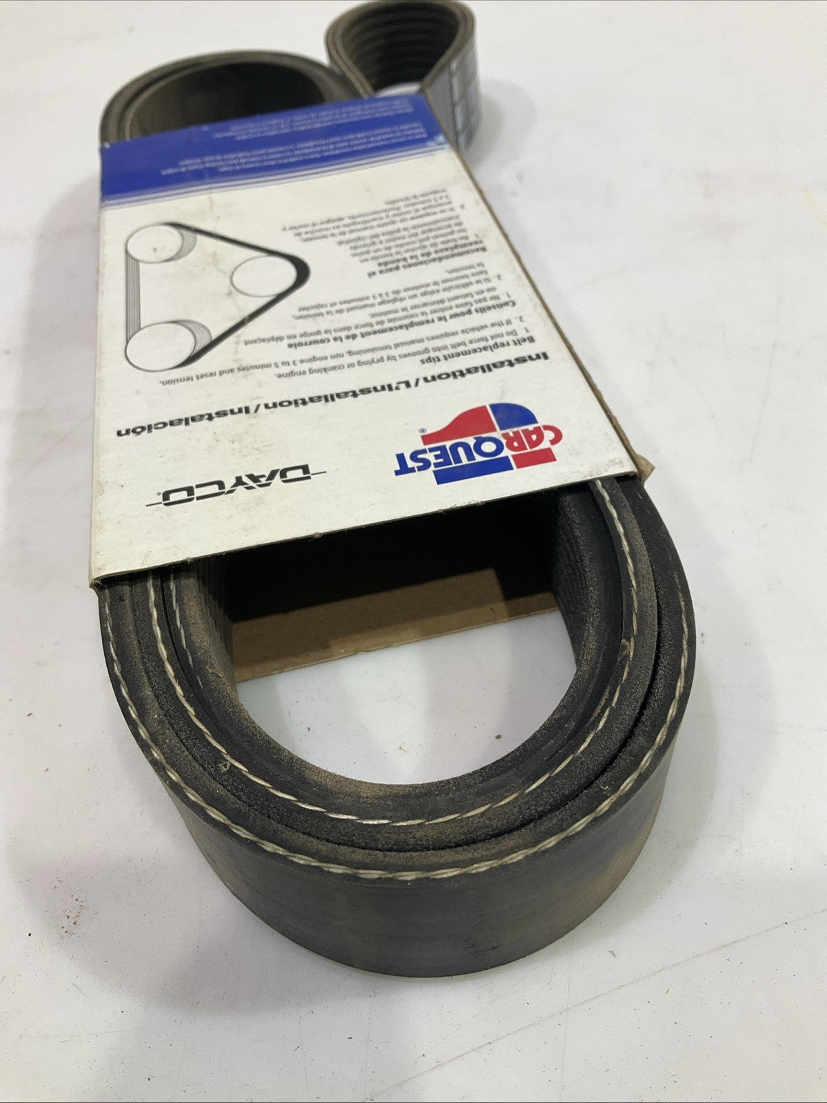 CARQUEST DAYCO 5080700 SERPENTINE BELT LOT OF 2 Y2M