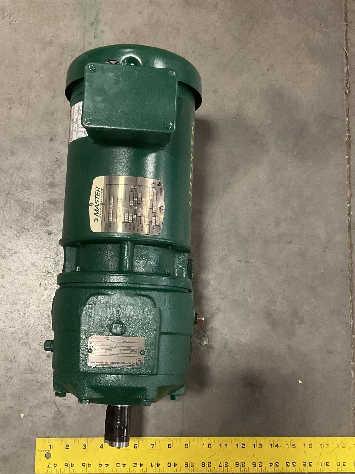 MASTER 6X91584 8021694001UA POWER TRANSMISSION 2HP 230/460V 1755RPM 373