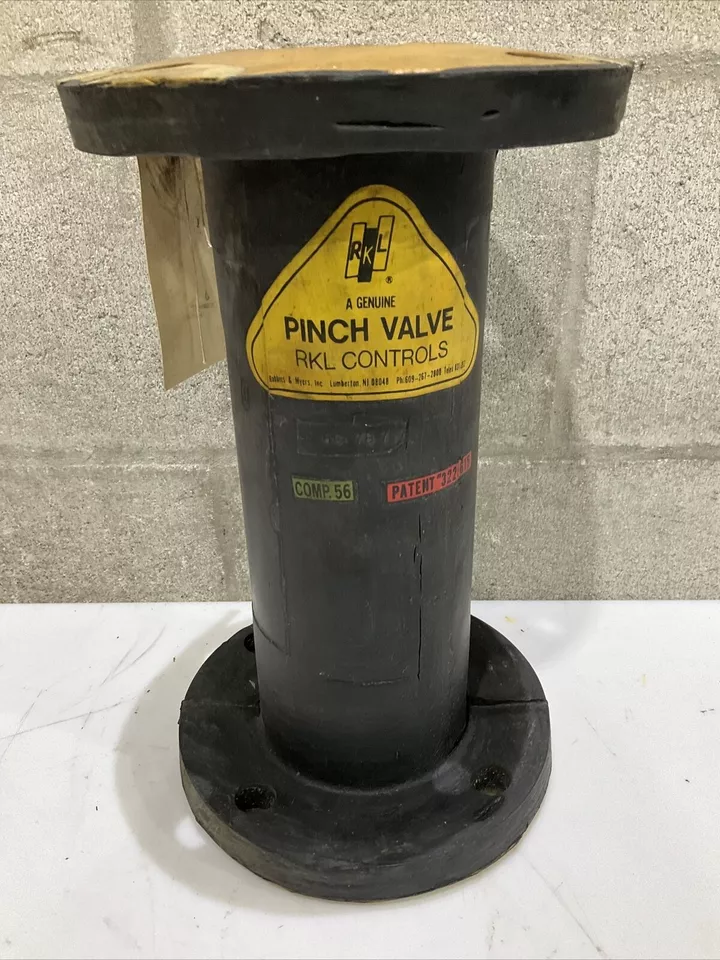 RKL CONTROLS 6C1 78 7 7 PINCH VALVE 3225615 COMP 56 3”