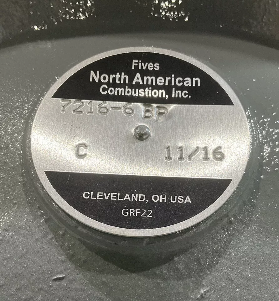FIVES NORTH AMERICAN COMBUSTION 7216-6BP PNEUMATIC REGULATOR 3 INCH RATIO