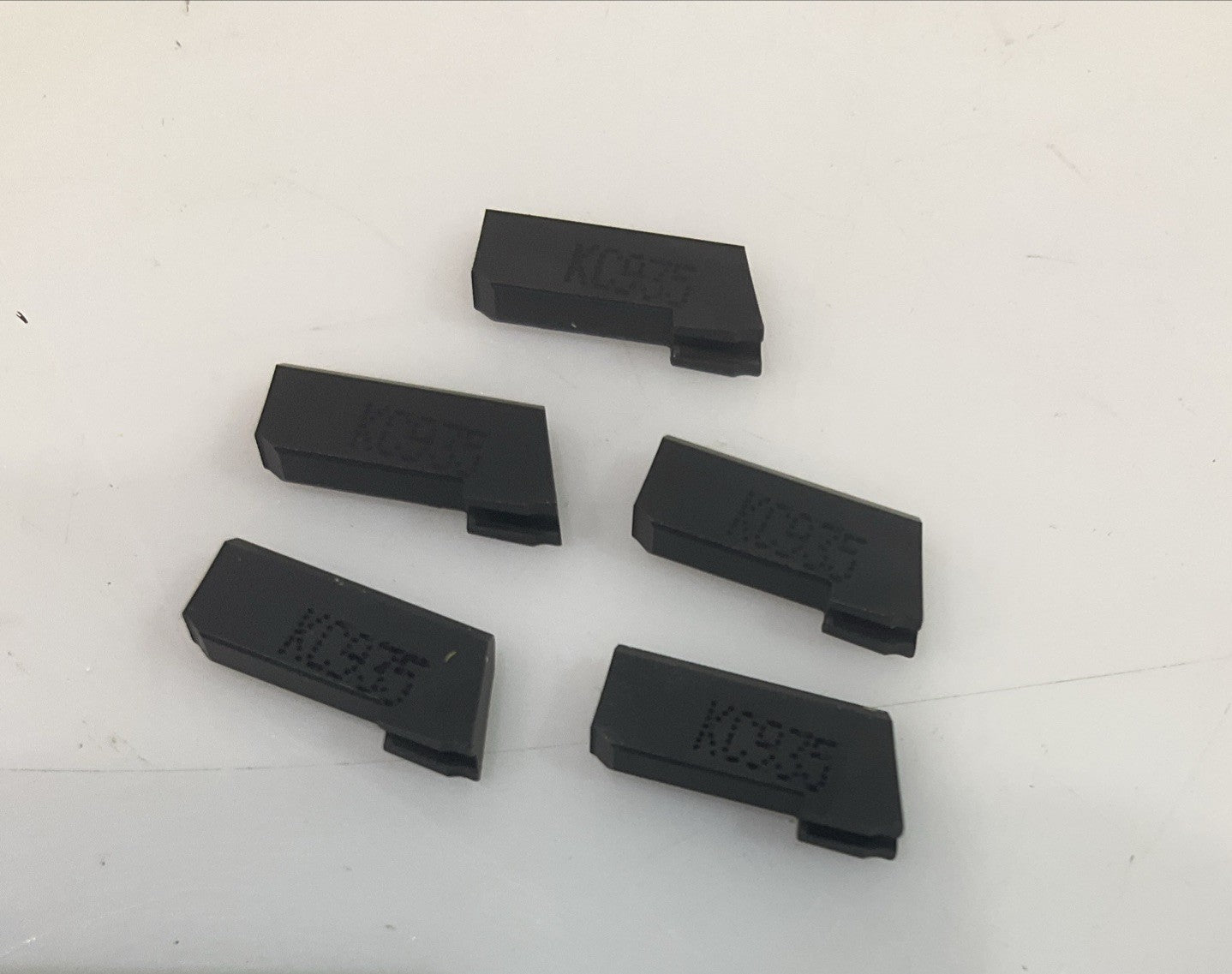 KENNAMETAL GS125R KC935 GROOVING INSERT GRADE CARBIDE LOT OF 5 Y2M