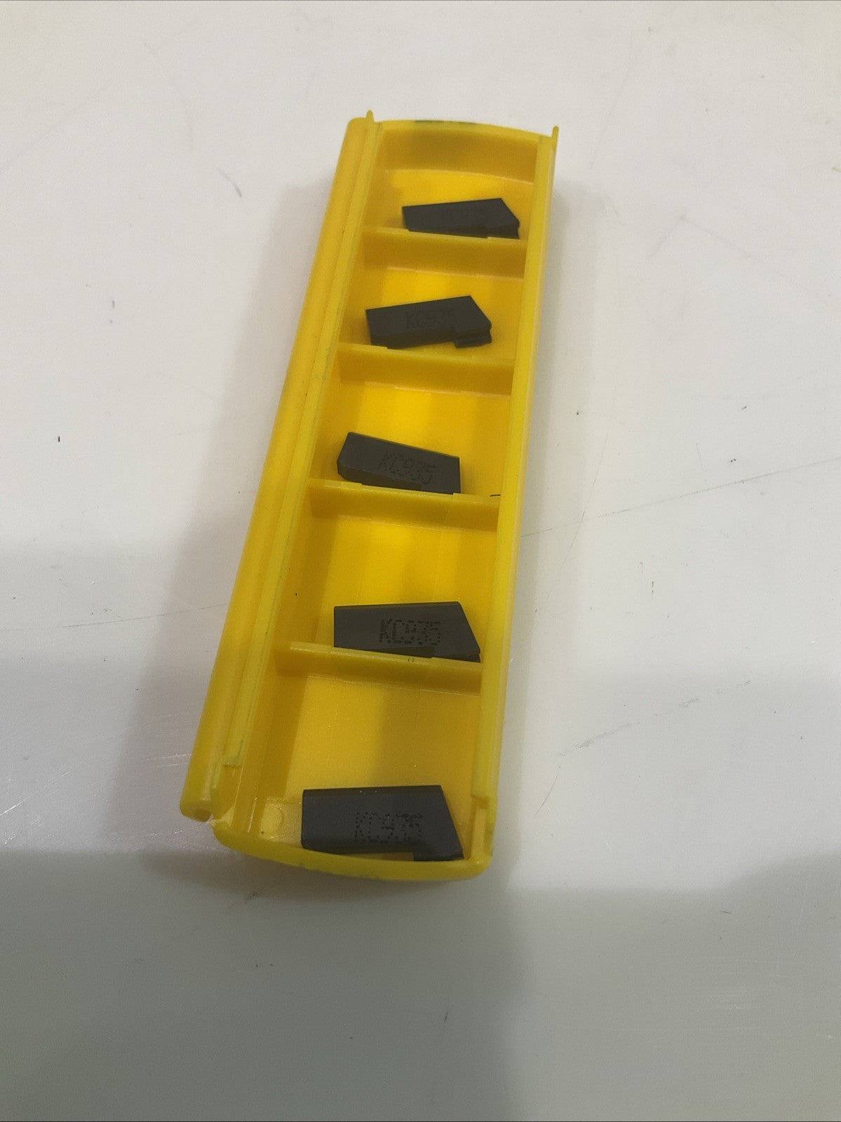 KENNAMETAL GS125R KC935 GROOVING INSERT GRADE CARBIDE LOT OF 5 Y2M