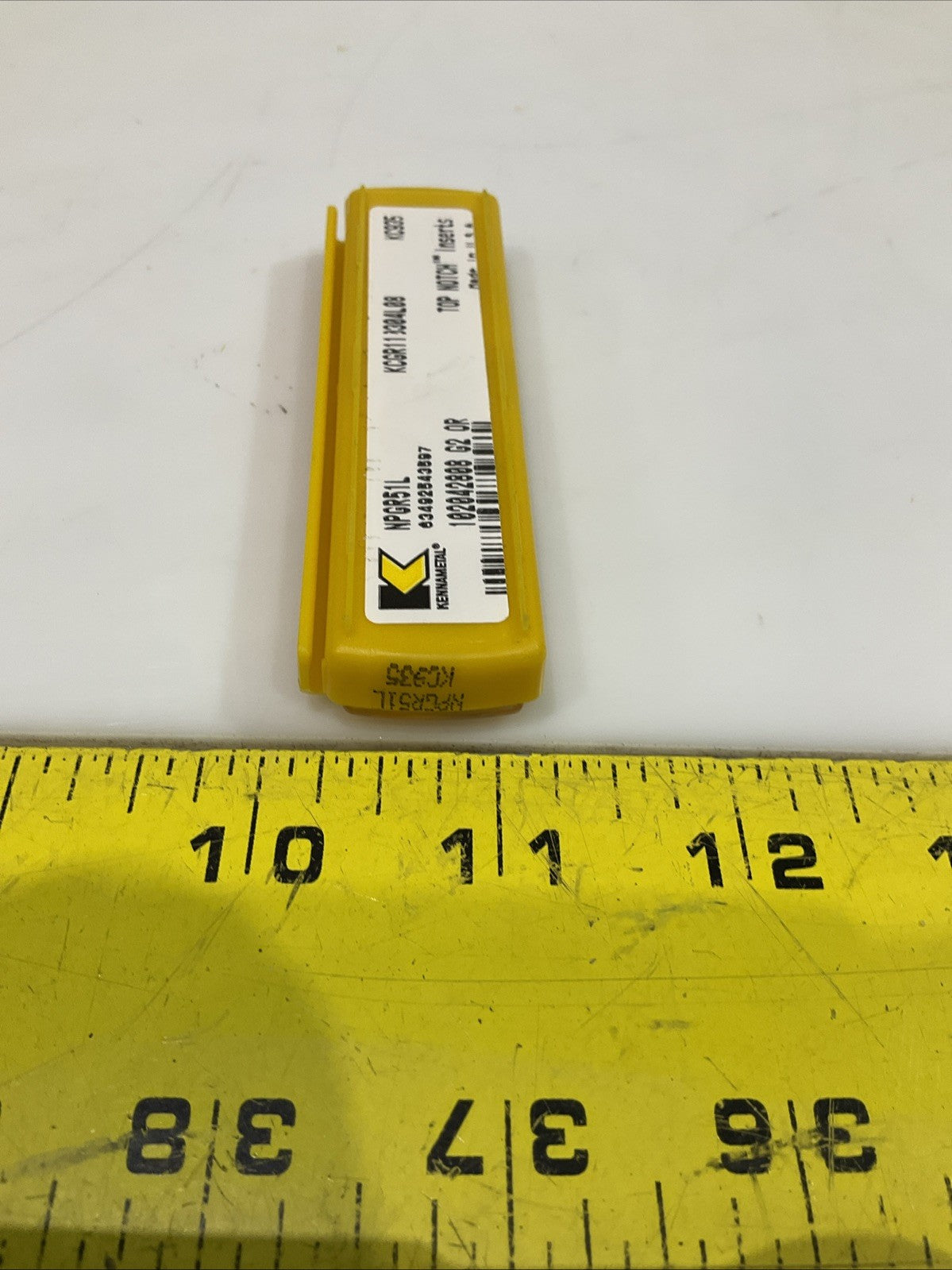 KENNAMETAL NPGR51L KC935 PROFILING INSERT INSCRIBED CIRCLE LOT OF 5 Y2M