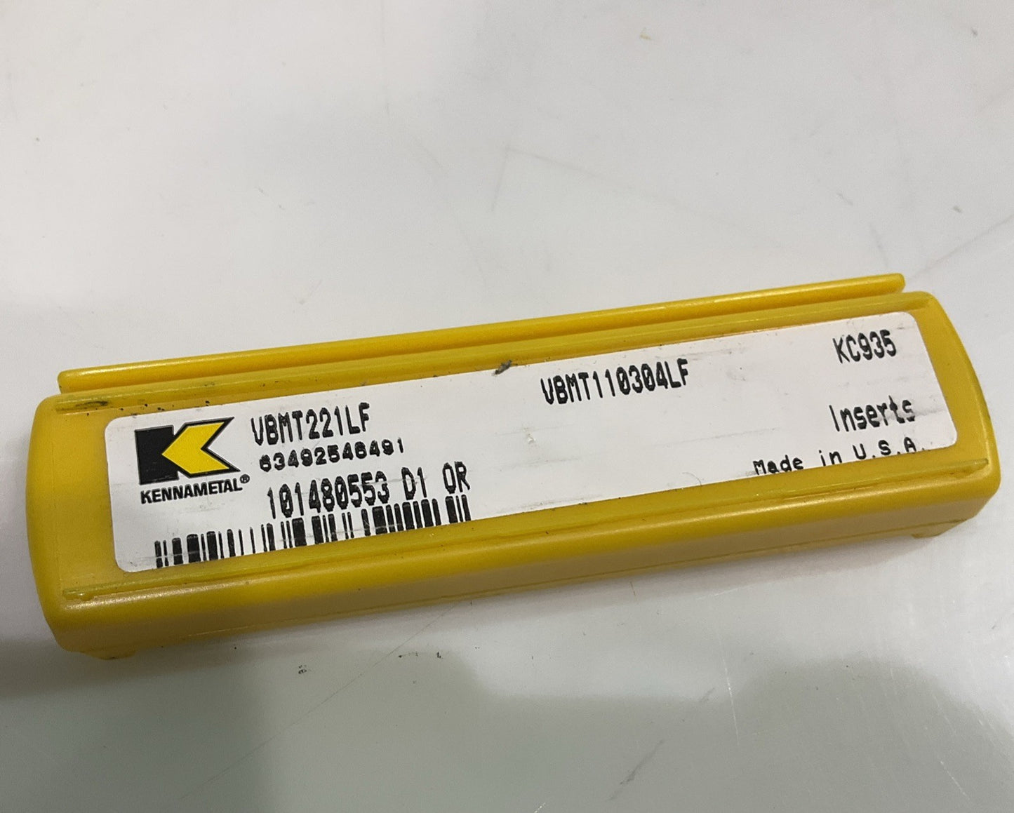 KENNAMETAL VBMT221LF KC935 CARBIDE INSERT LOT OF 20 Y2M