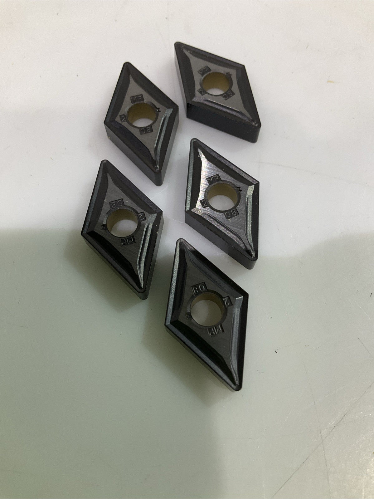 KENNAMETAL DNMG432MP KCM25 TURNING INSERT CARBIDE LOT OF 5 Y2M
