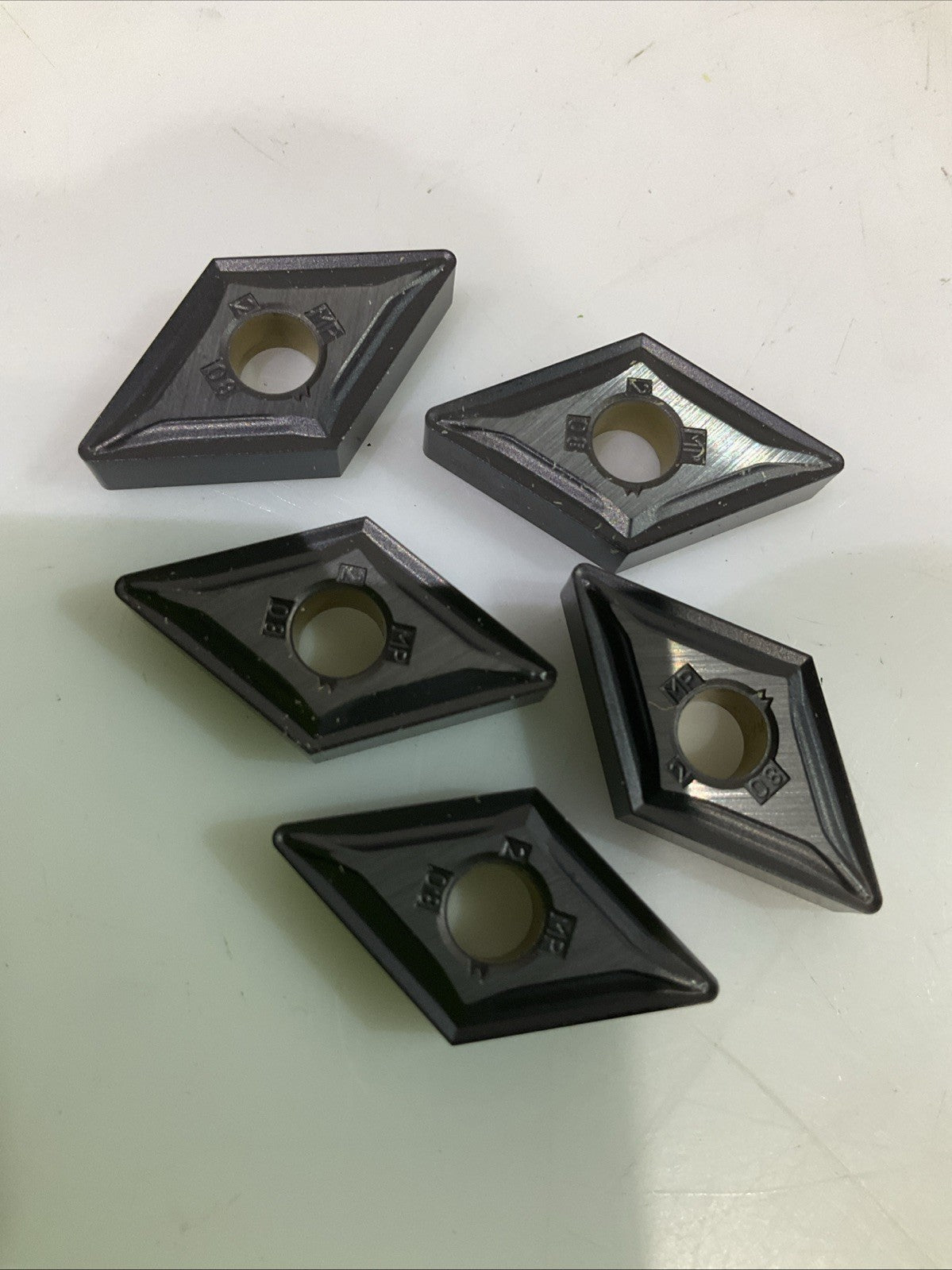 KENNAMETAL DNMG432MP KCM25 TURNING INSERT CARBIDE LOT OF 5 Y2M