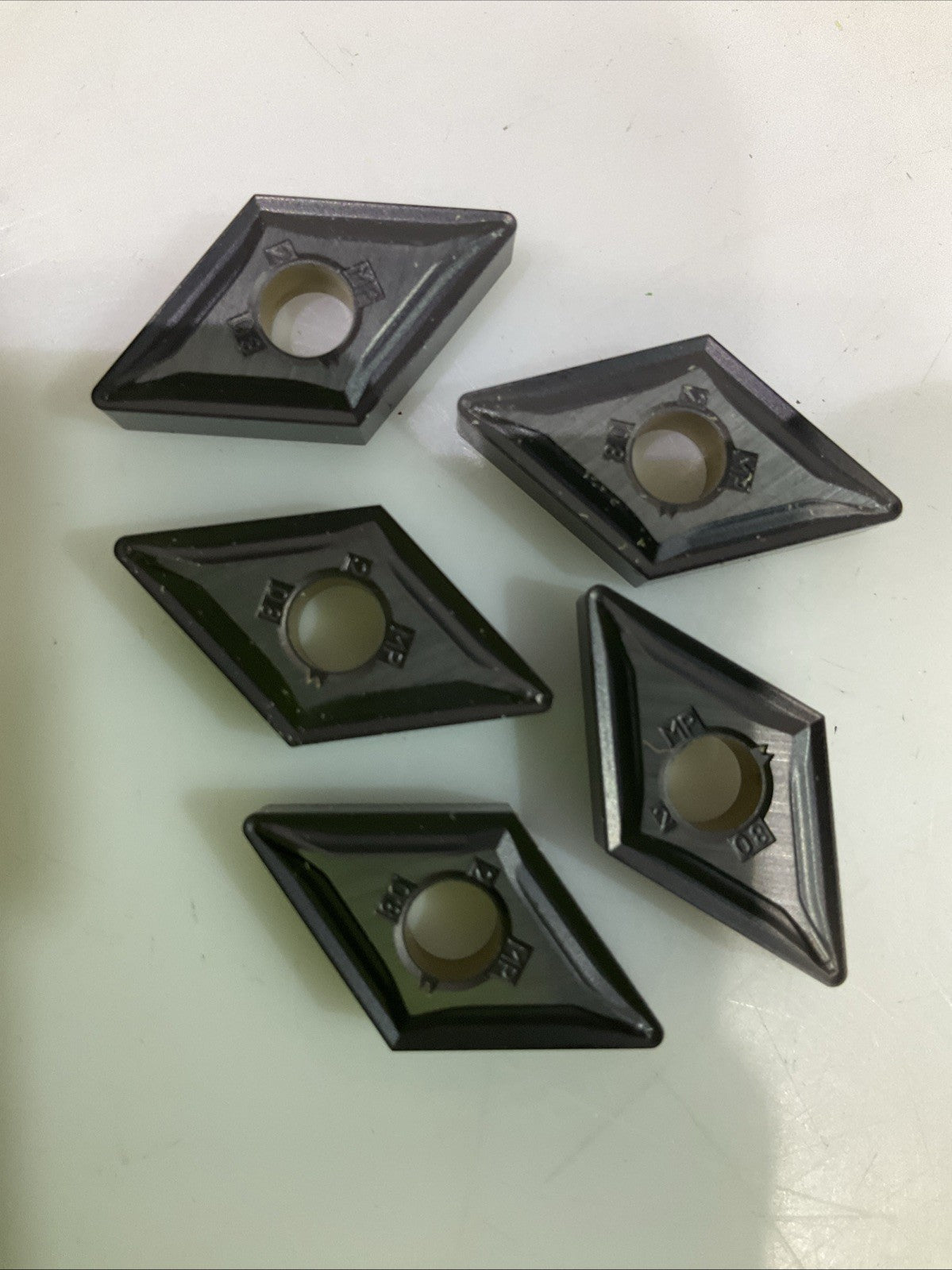 KENNAMETAL DNMG432MP KCM25 TURNING INSERT CARBIDE LOT OF 5 Y2M