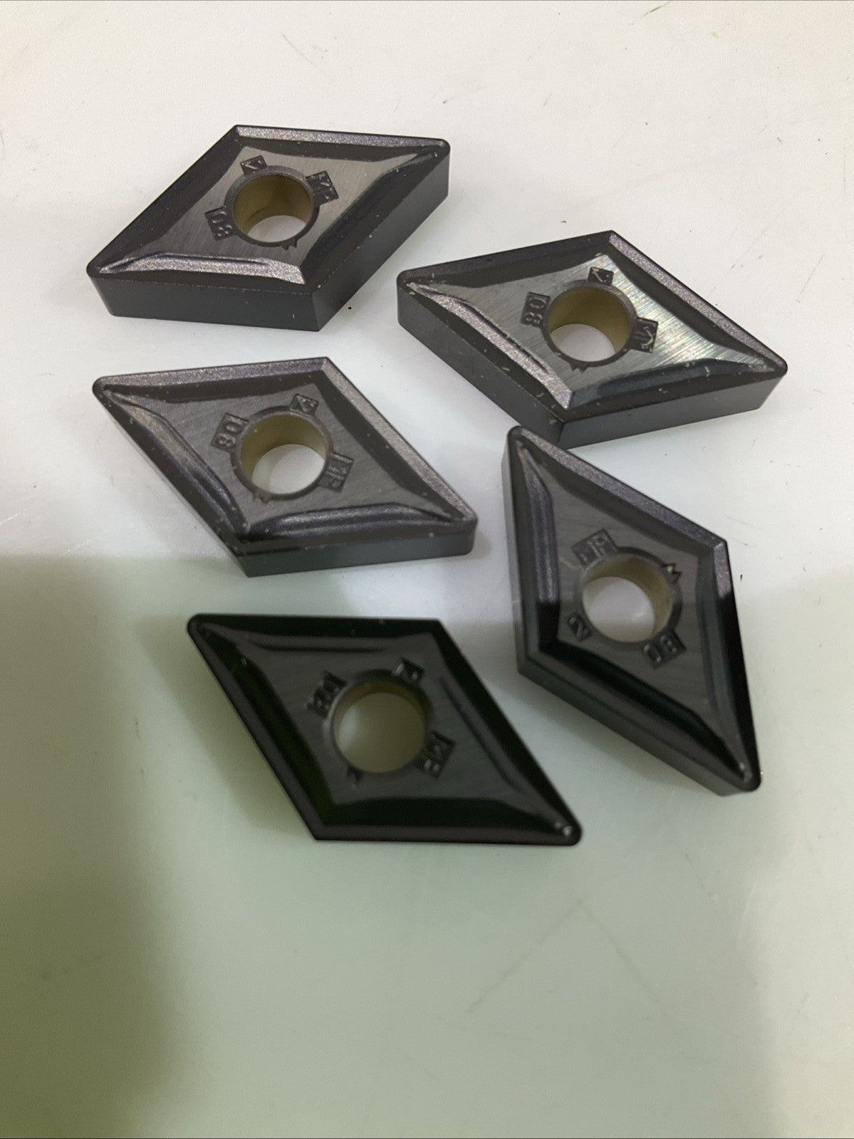 KENNAMETAL DNMG432MP KCM25 TURNING INSERT CARBIDE LOT OF 5 Y2M