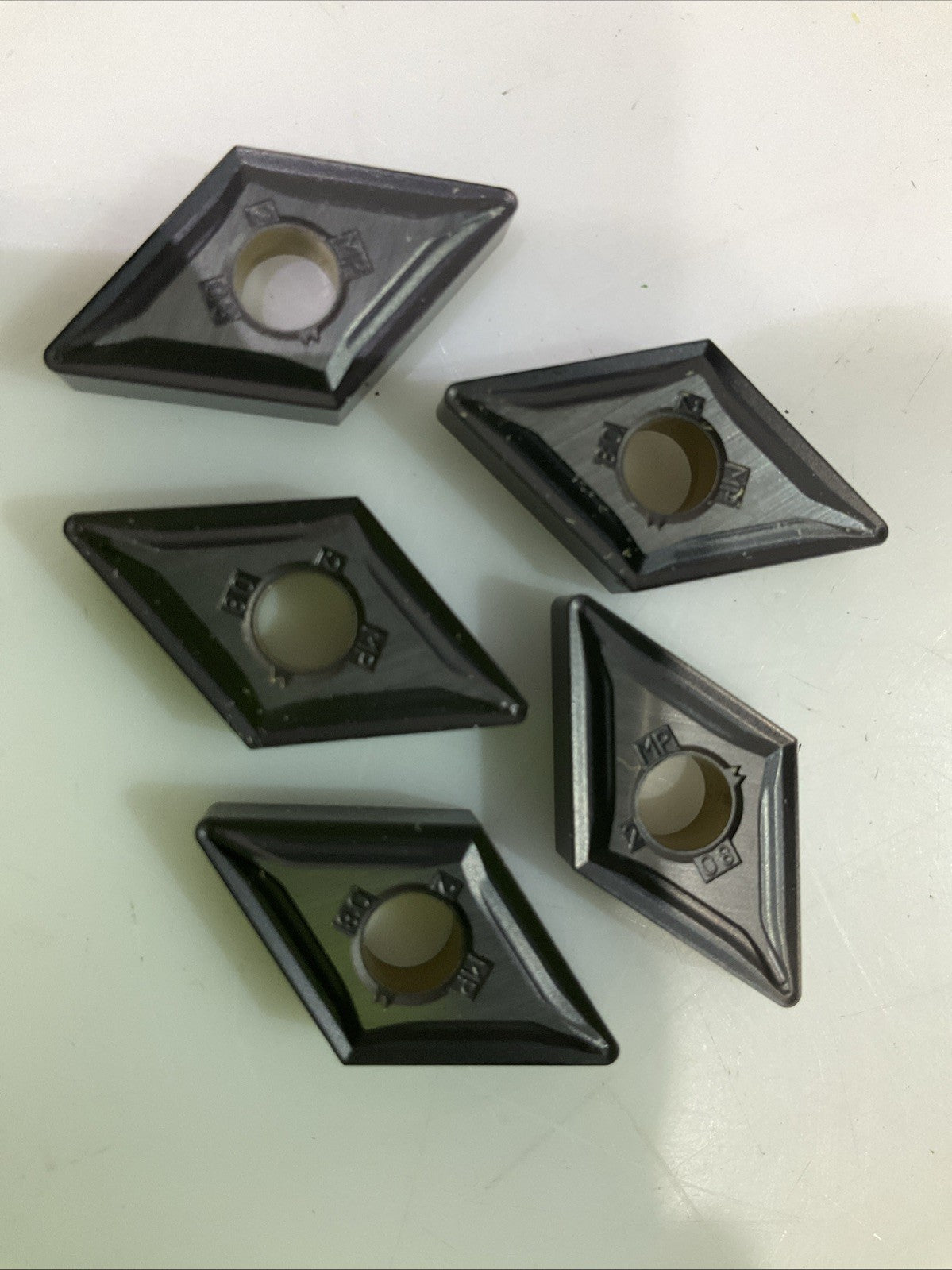 KENNAMETAL DNMG432MP KCM25 TURNING INSERT CARBIDE LOT OF 5 Y2M