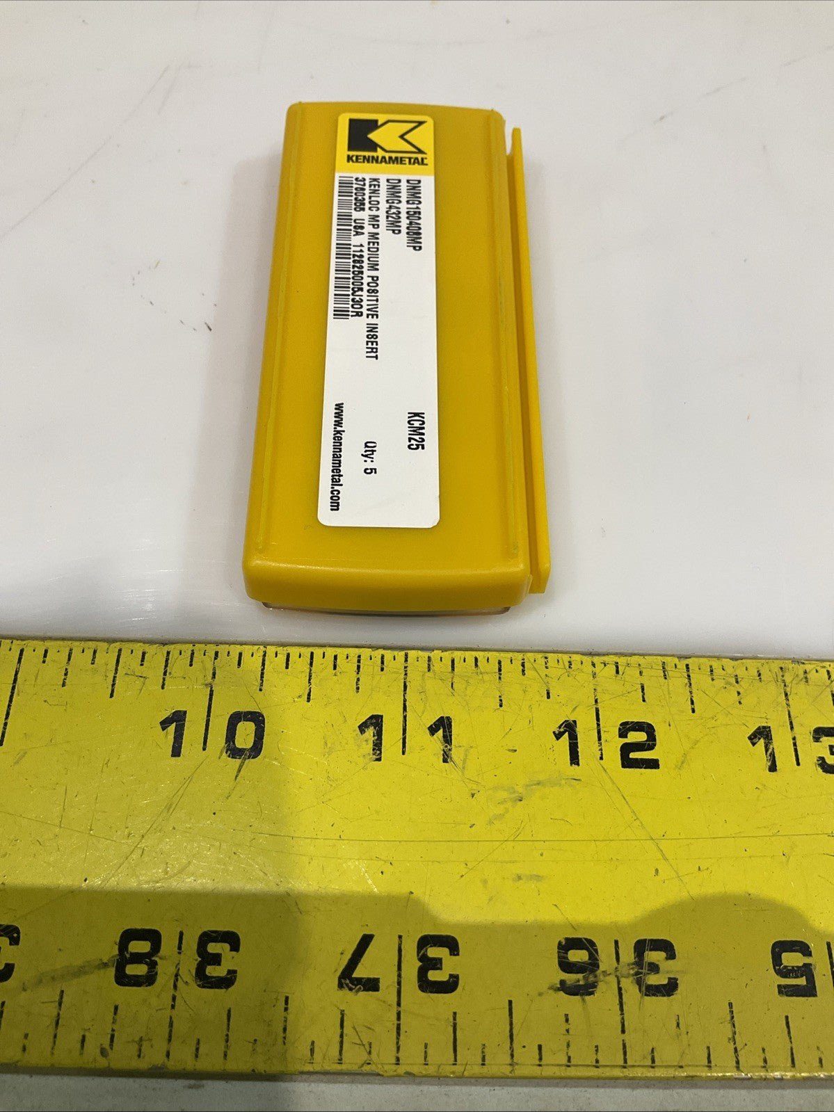 KENNAMETAL DNMG432MP KCM25 TURNING INSERT CARBIDE LOT OF 5 Y2M