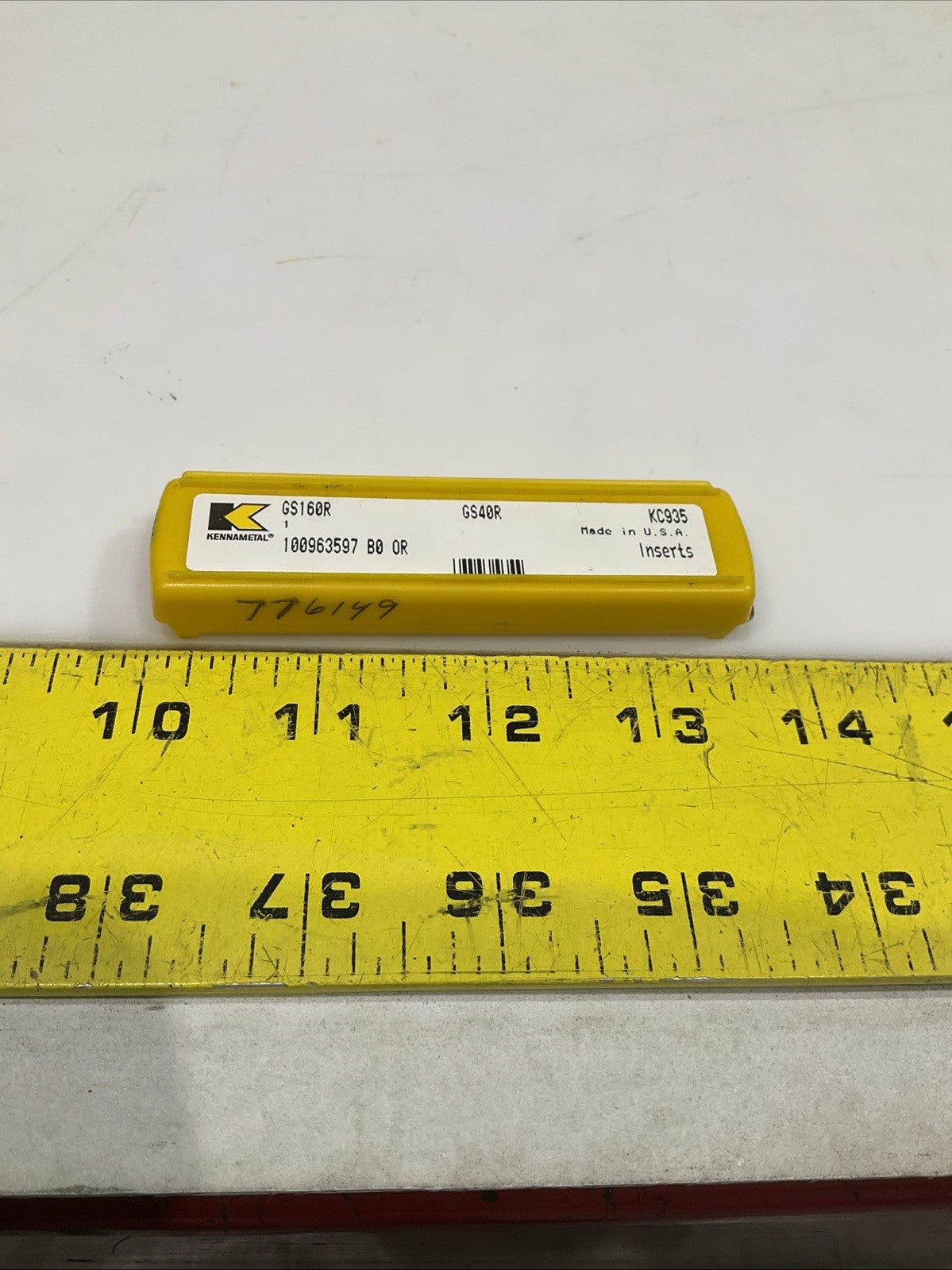 KENNAMETAL GS160R KC935 CARBIDE INSERT LOT OF 10 Y2M