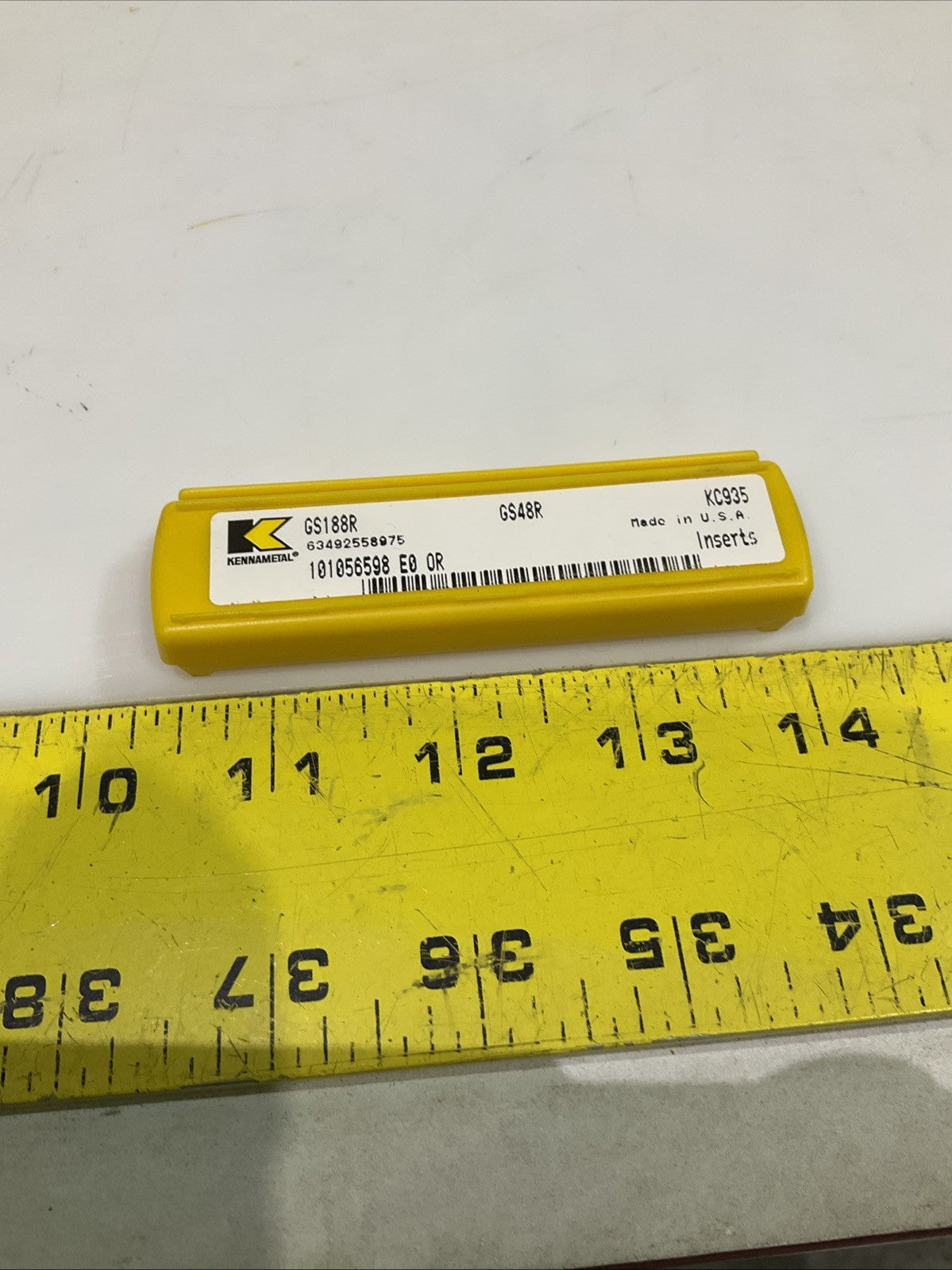 KENNAMETAL GS188R KC935 CARBIDE INSERT LOT OF 15 Y2M