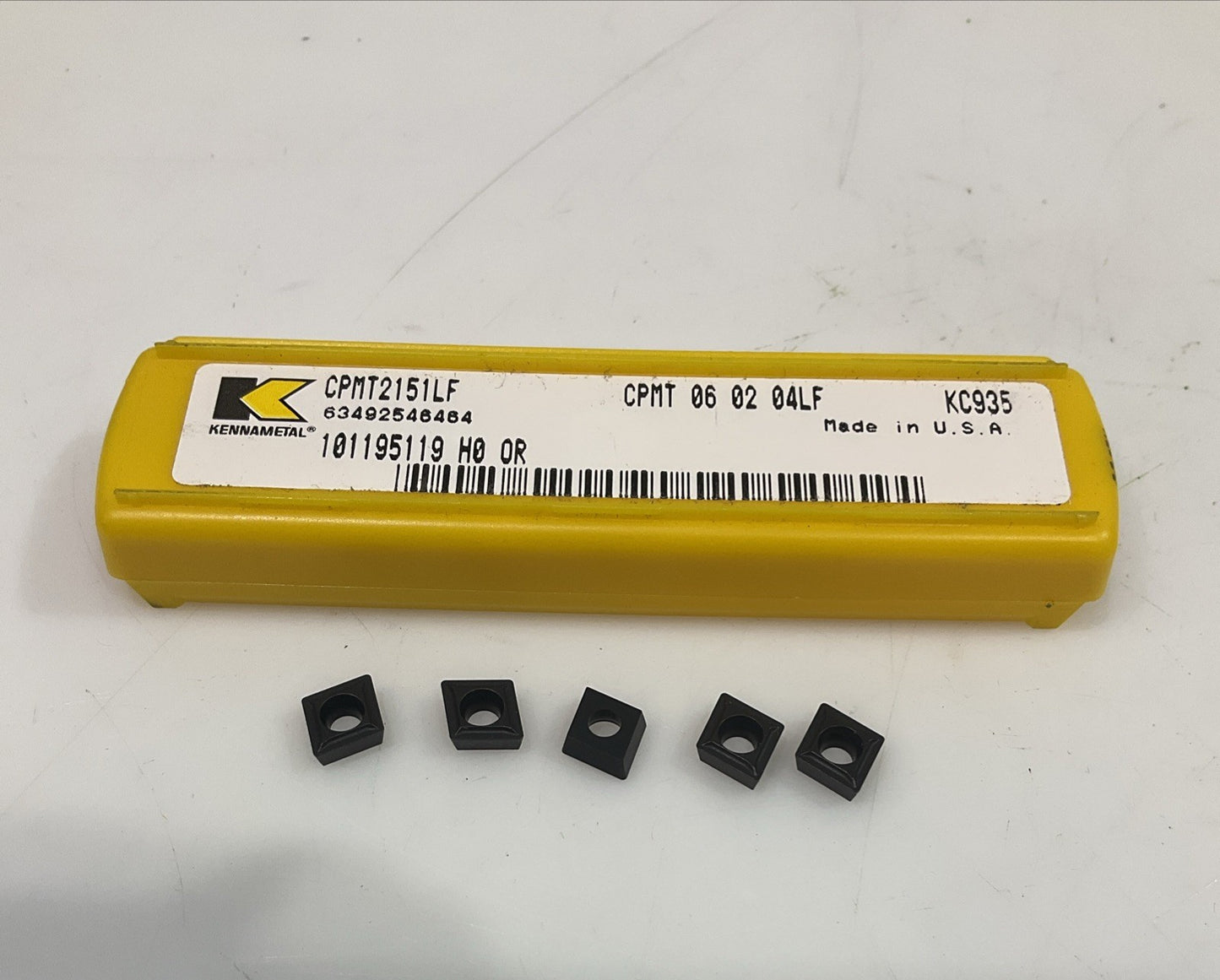 KENNAMETAL CPMT2151LF KC935 CARBIDE INSERT LOT OF 20 Y2M