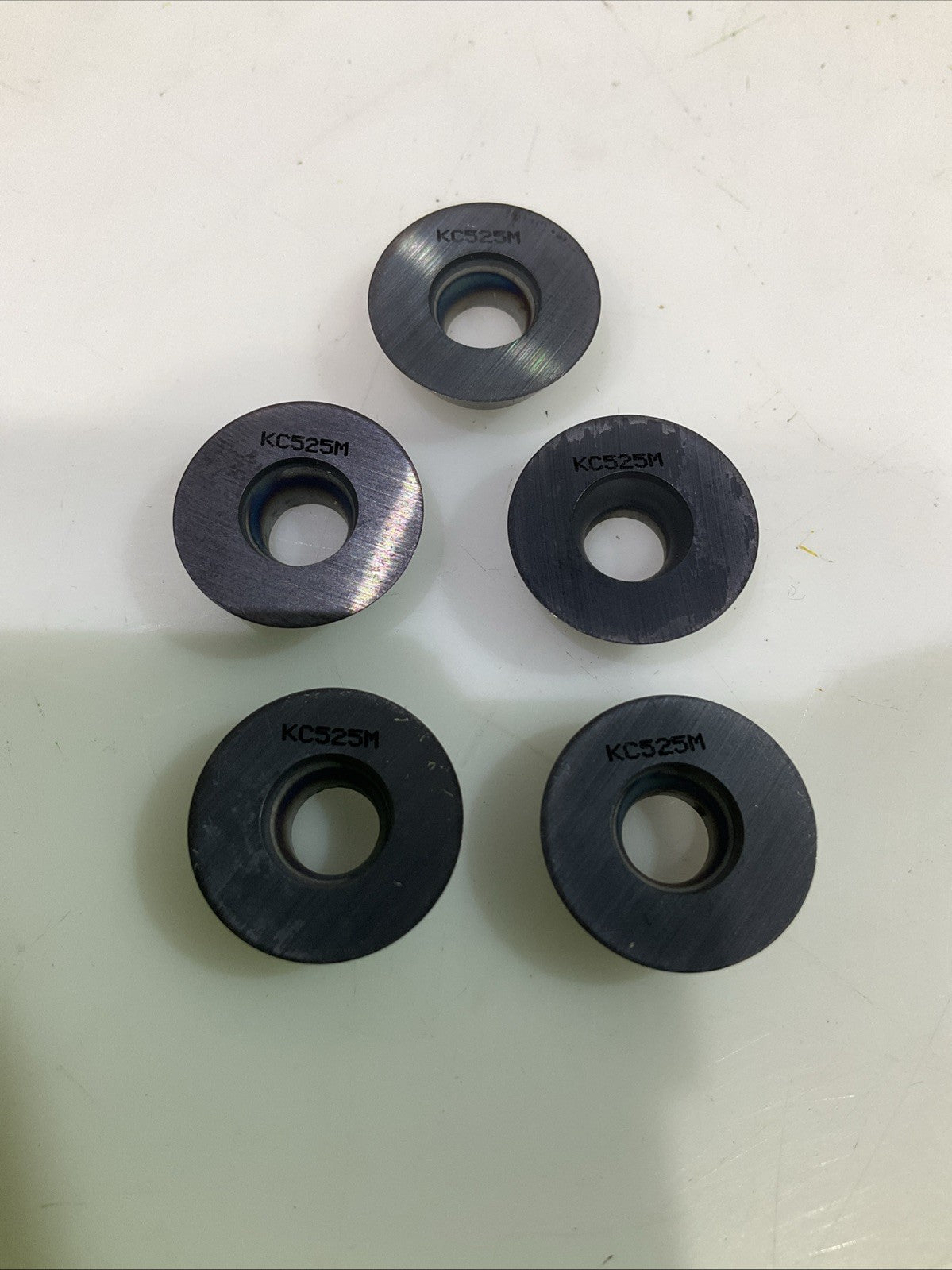 KENNAMETAL RFCW53ELN KC525M CARBIDE MILLING INSERT GRADE LOT OF 5 Y2M