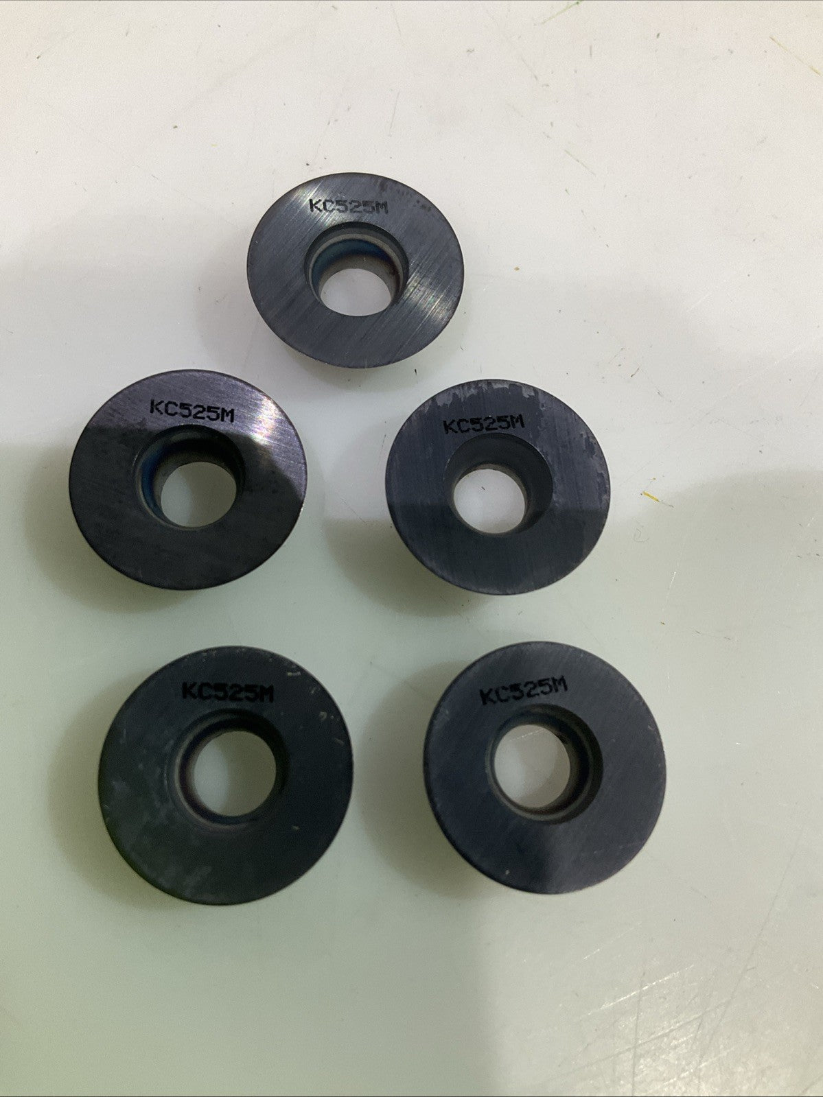 KENNAMETAL RFCW53ELN KC525M CARBIDE MILLING INSERT GRADE LOT OF 5 Y2M