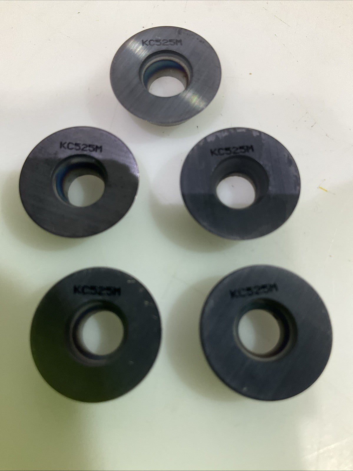 KENNAMETAL RFCW53ELN KC525M CARBIDE MILLING INSERT GRADE LOT OF 5 Y2M