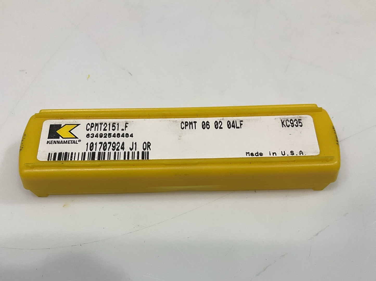 KENNAMETAL CPMT2151LF KC935 CARBIDE INSERT LOT OF 20 Y2M