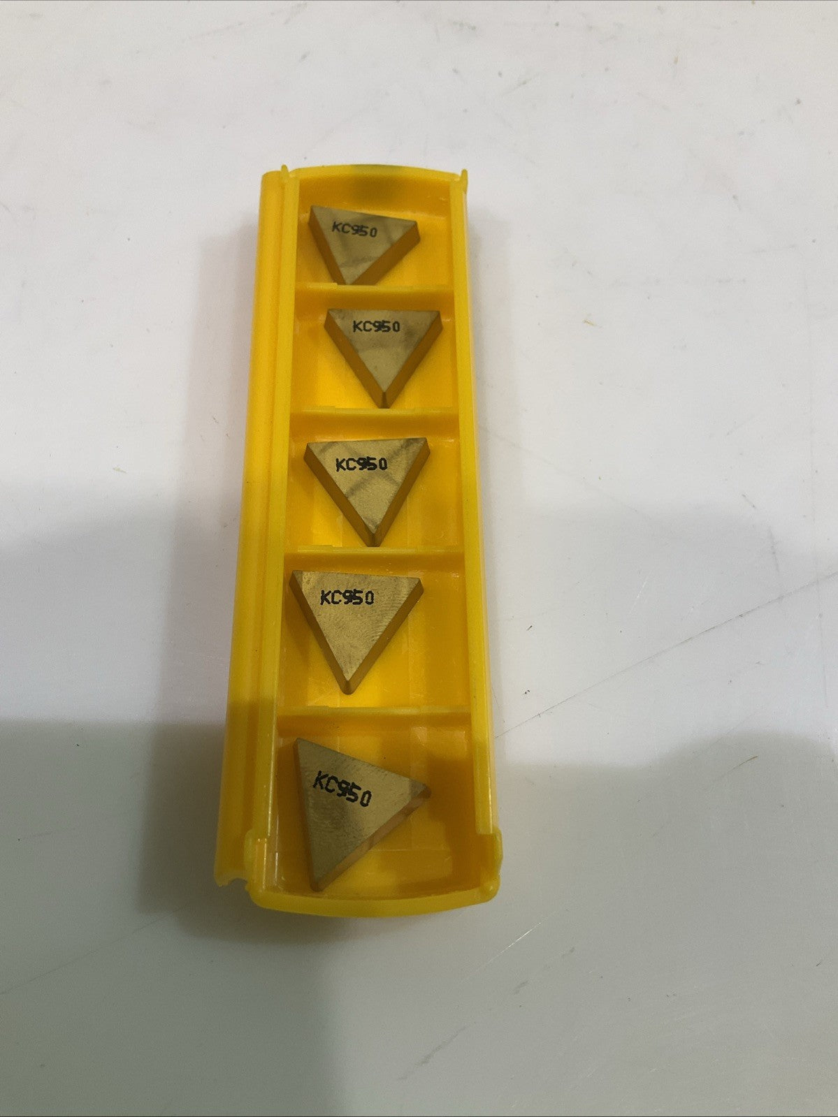 KENNAMETAL TPG322 KC950 TURNING INSERT CARBIDE LOT OF 10 Y2M