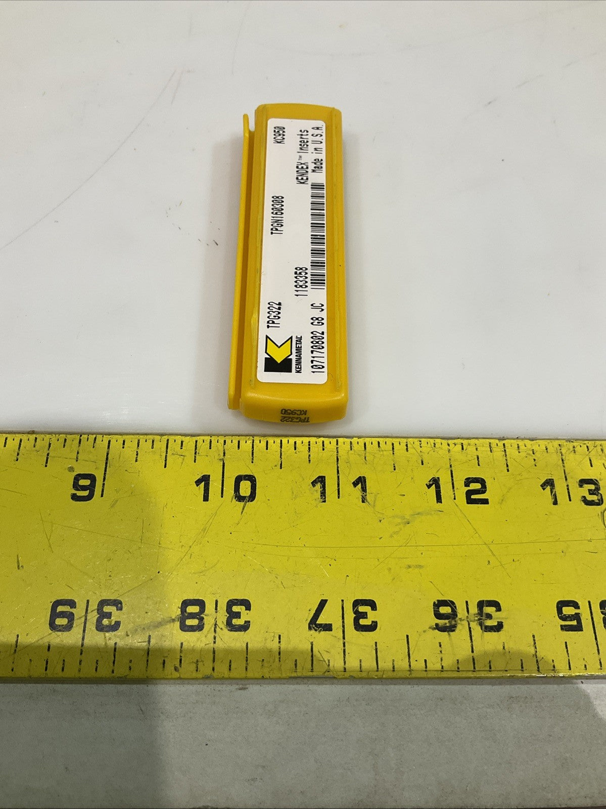 KENNAMETAL TPG322 KC950 TURNING INSERT CARBIDE LOT OF 10 Y2M