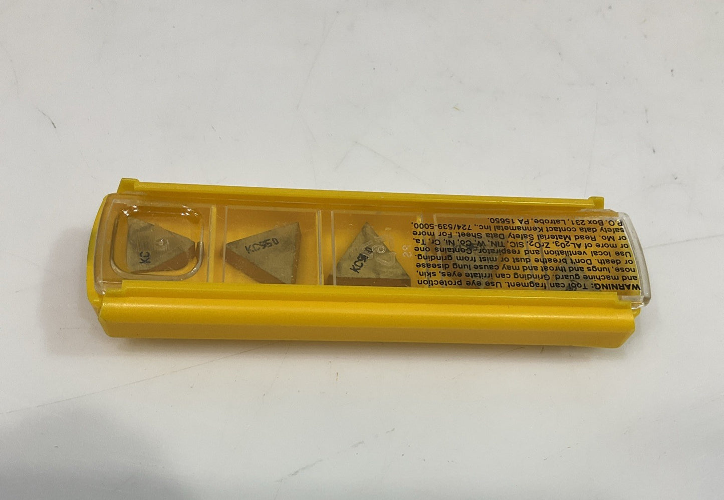 KENNAMETAL TPG322 KC950 TURNING INSERT CARBIDE LOT OF 10 Y2M