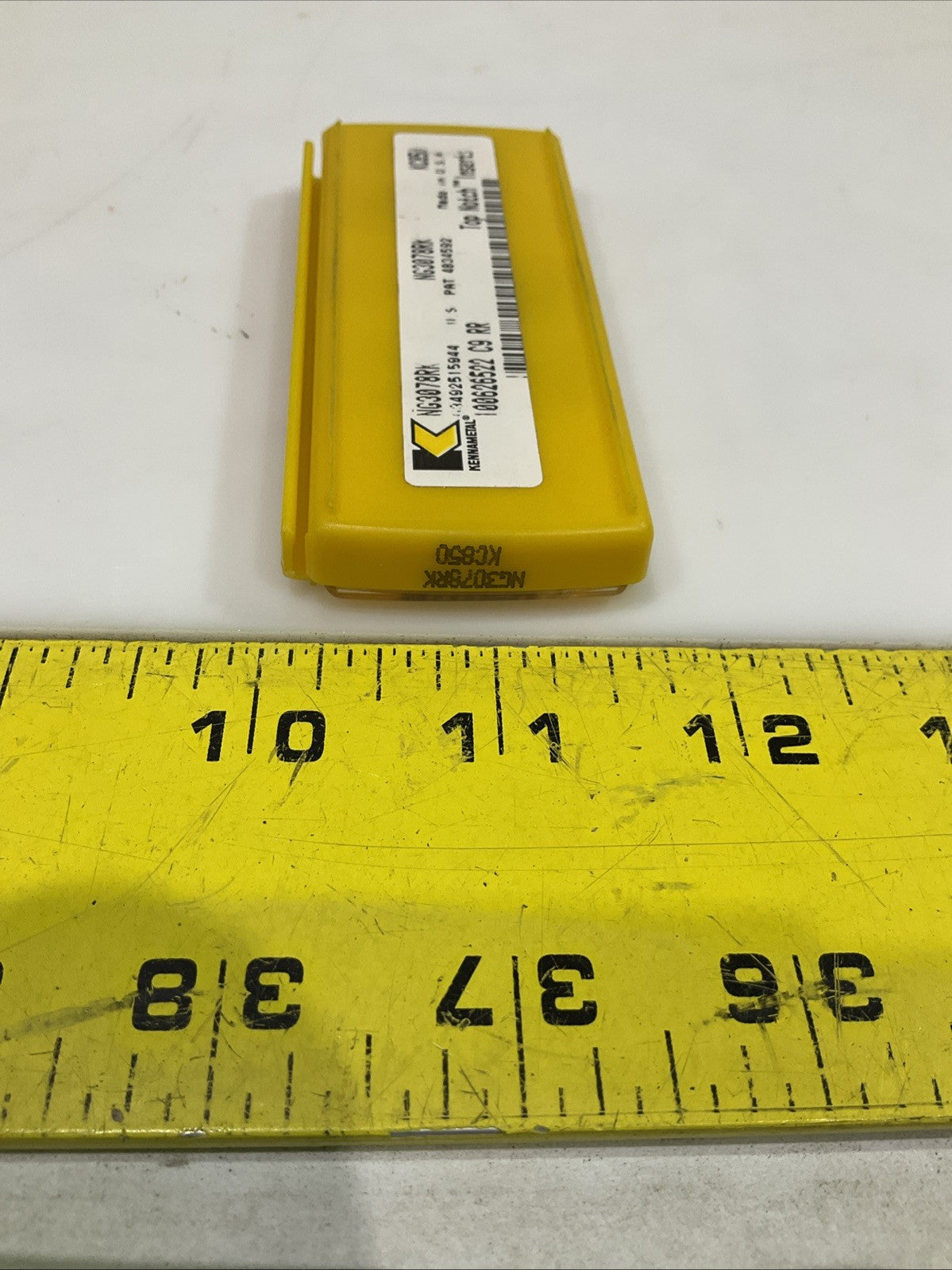 KENNAMETAL NG3078RK KC850 GROOVING CARBIDE INSERT LOT OF 4 Y2M