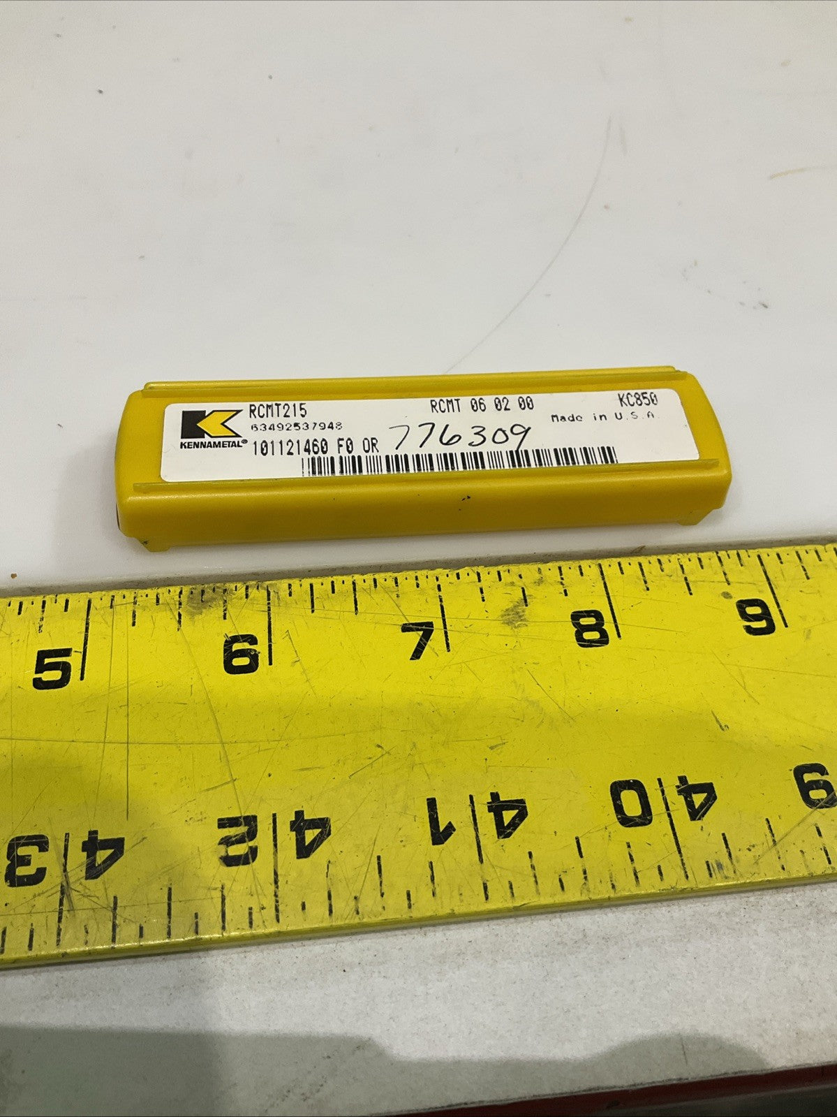 KENNAMETAL RCMT215 - 060200- KC850 TURNING CARBIDE INSERT LOT 4 Y2M