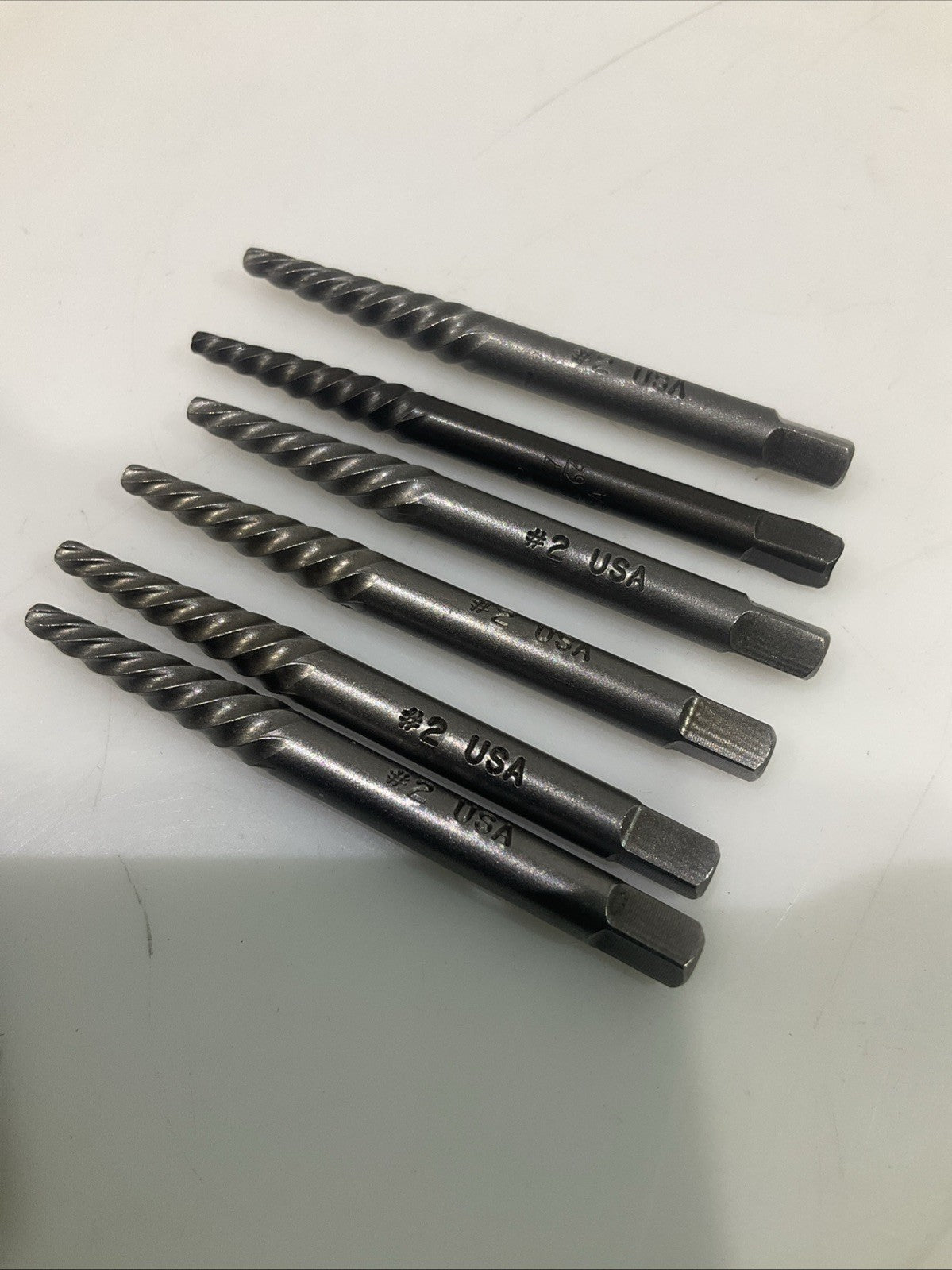 CLEVELAN C53652 SPIRAL FLUTE SCREW EXTRACTOR SIZE#2 LOT OF 6 Y2M