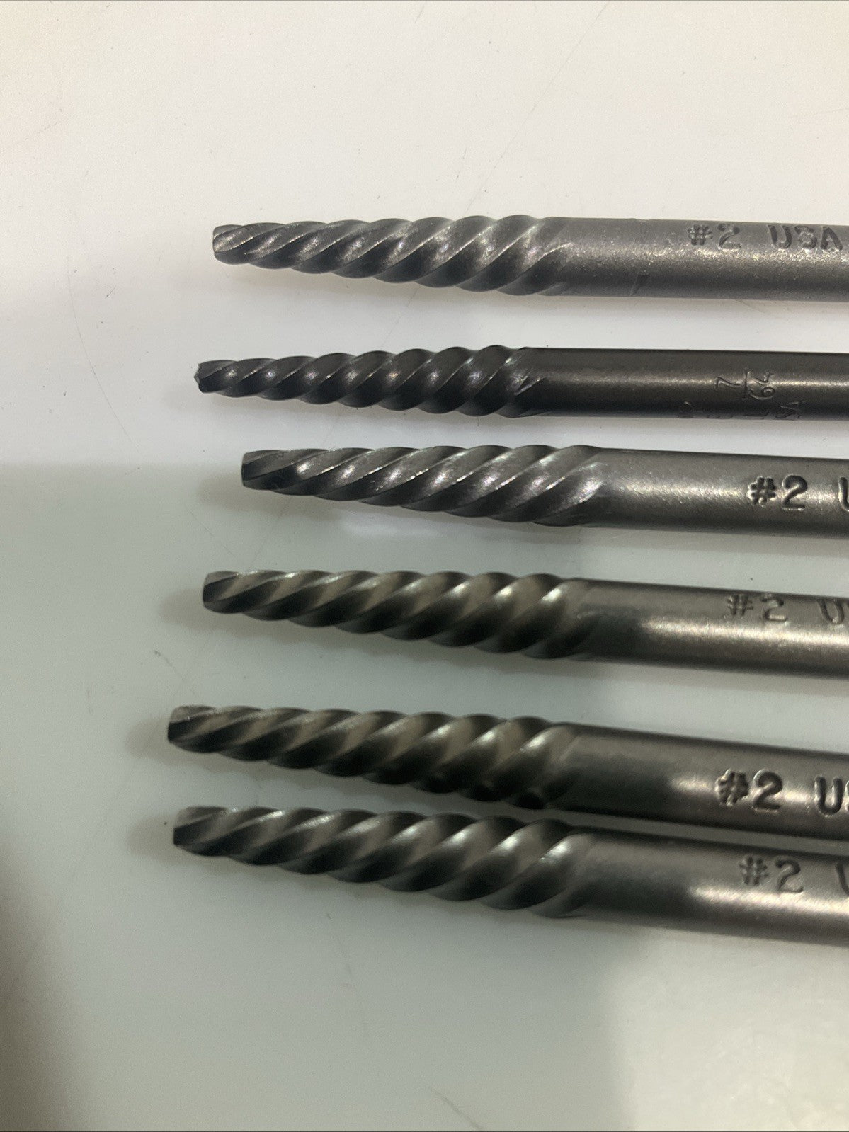 CLEVELAN C53652 SPIRAL FLUTE SCREW EXTRACTOR SIZE#2 LOT OF 6 Y2M