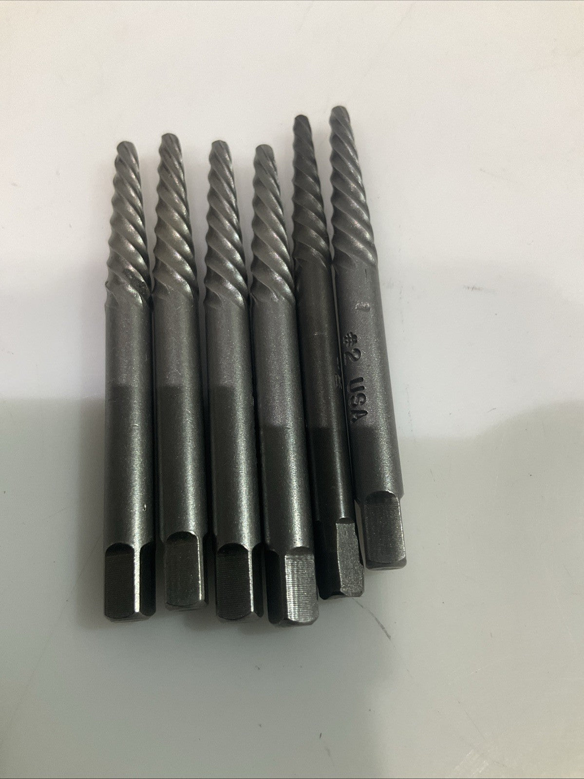 CLEVELAN C53652 SPIRAL FLUTE SCREW EXTRACTOR SIZE#2 LOT OF 6 Y2M