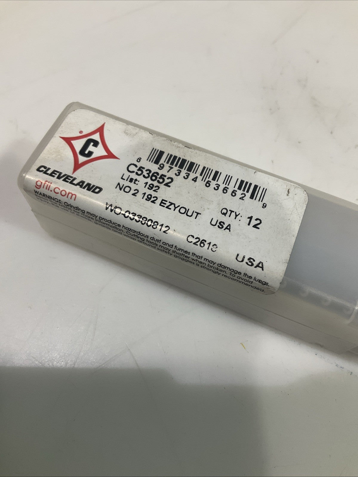 CLEVELAN C53652 SPIRAL FLUTE SCREW EXTRACTOR SIZE#2 LOT OF 6 Y2M