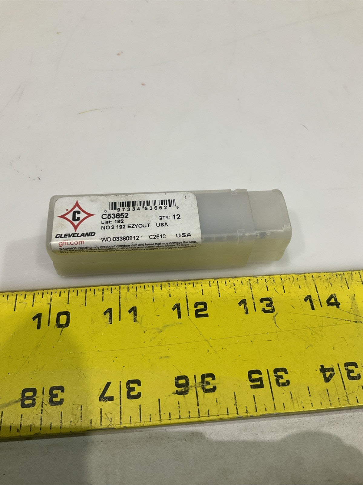CLEVELAN C53652 SPIRAL FLUTE SCREW EXTRACTOR SIZE#2 LOT OF 6 Y2M